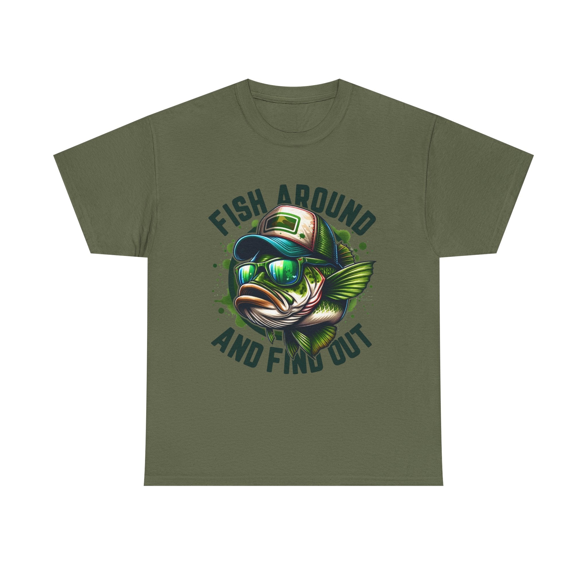 Fishing T-Shirt – "Fish Around and Find Out" Graphic Tee