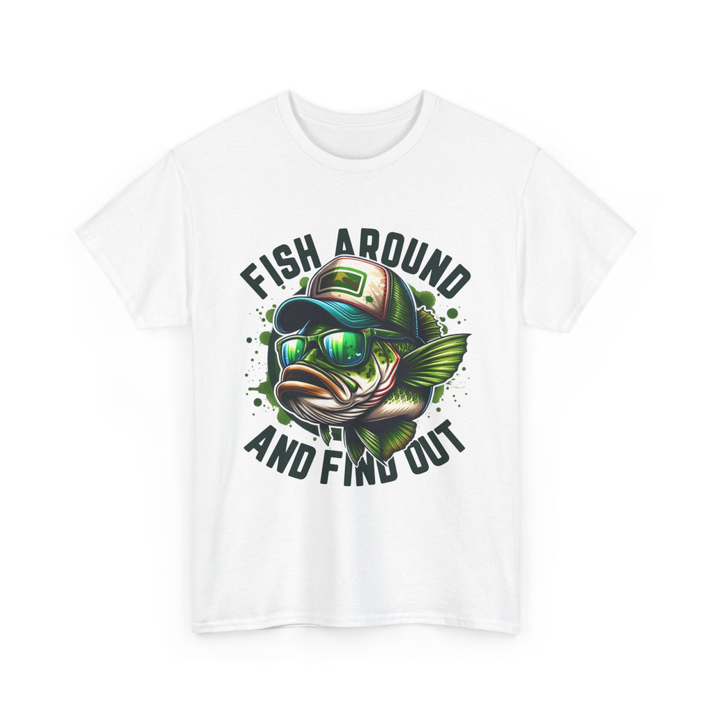 Fishing T-Shirt – "Fish Around and Find Out" Graphic Tee