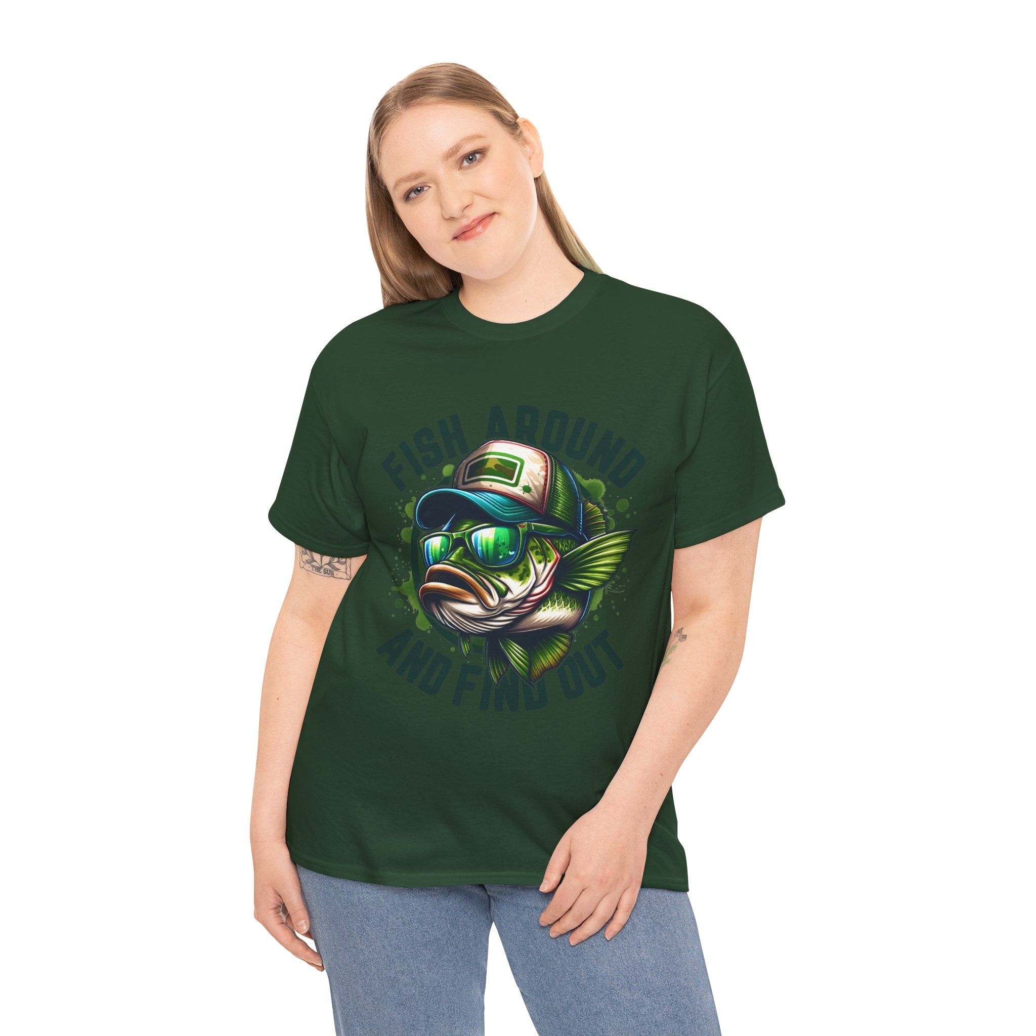 Fishing T-Shirt – "Fish Around and Find Out" Graphic Tee