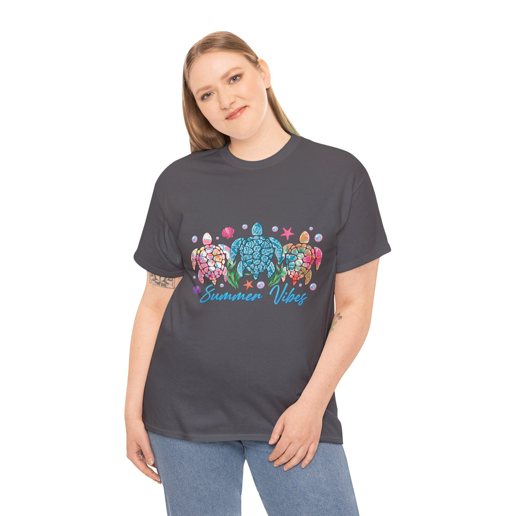 Summer Vibes Turtle T‑Shirt