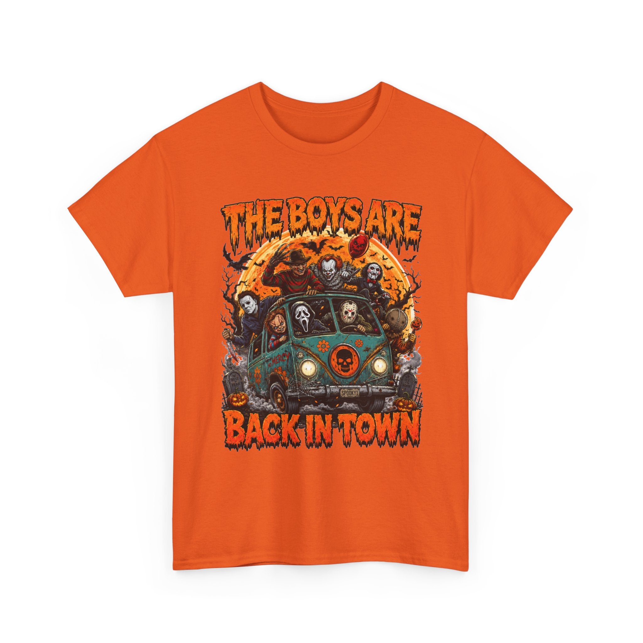 The Boys Are Back In Town Horror Van Graphic Tee
