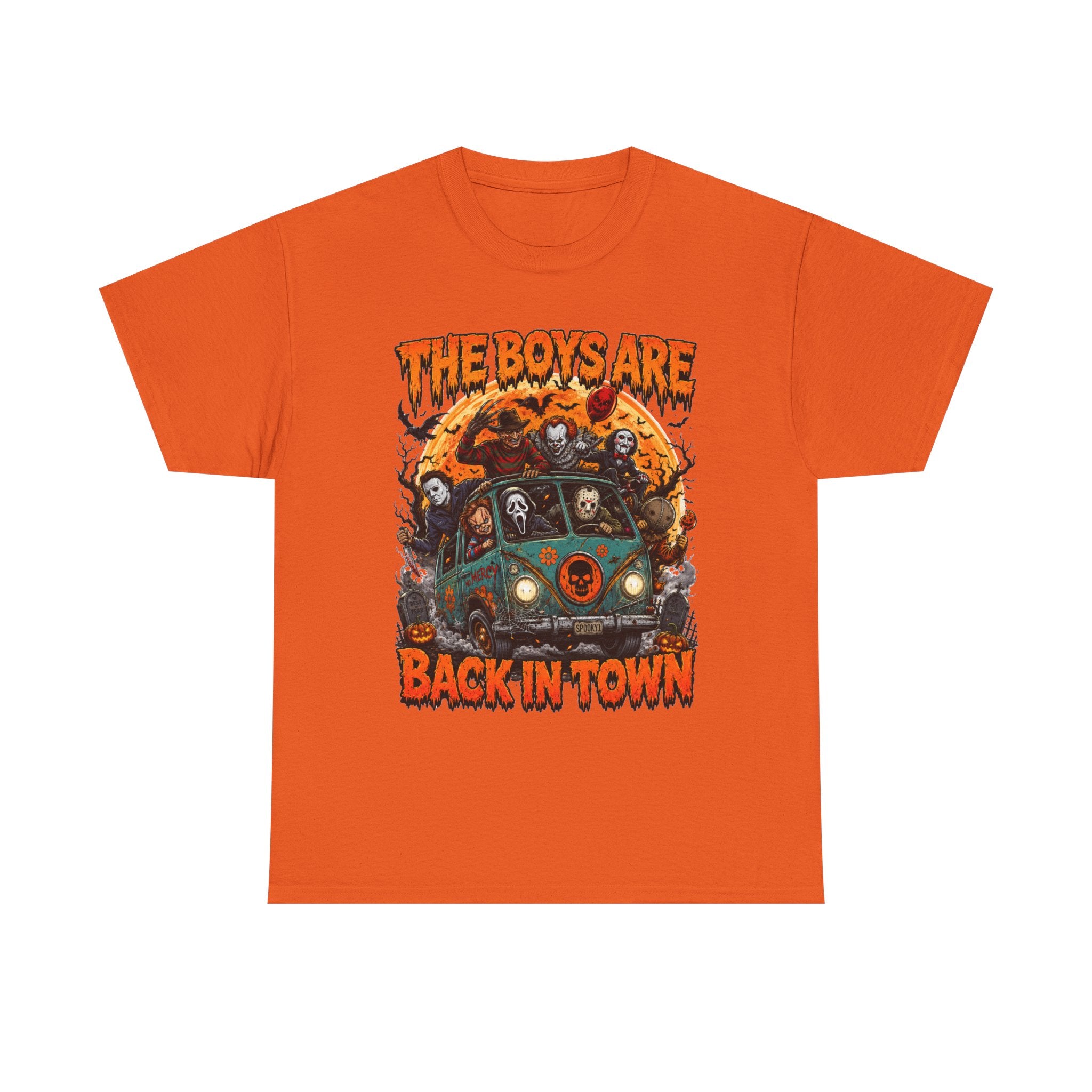 The Boys Are Back In Town Horror Van Graphic Tee