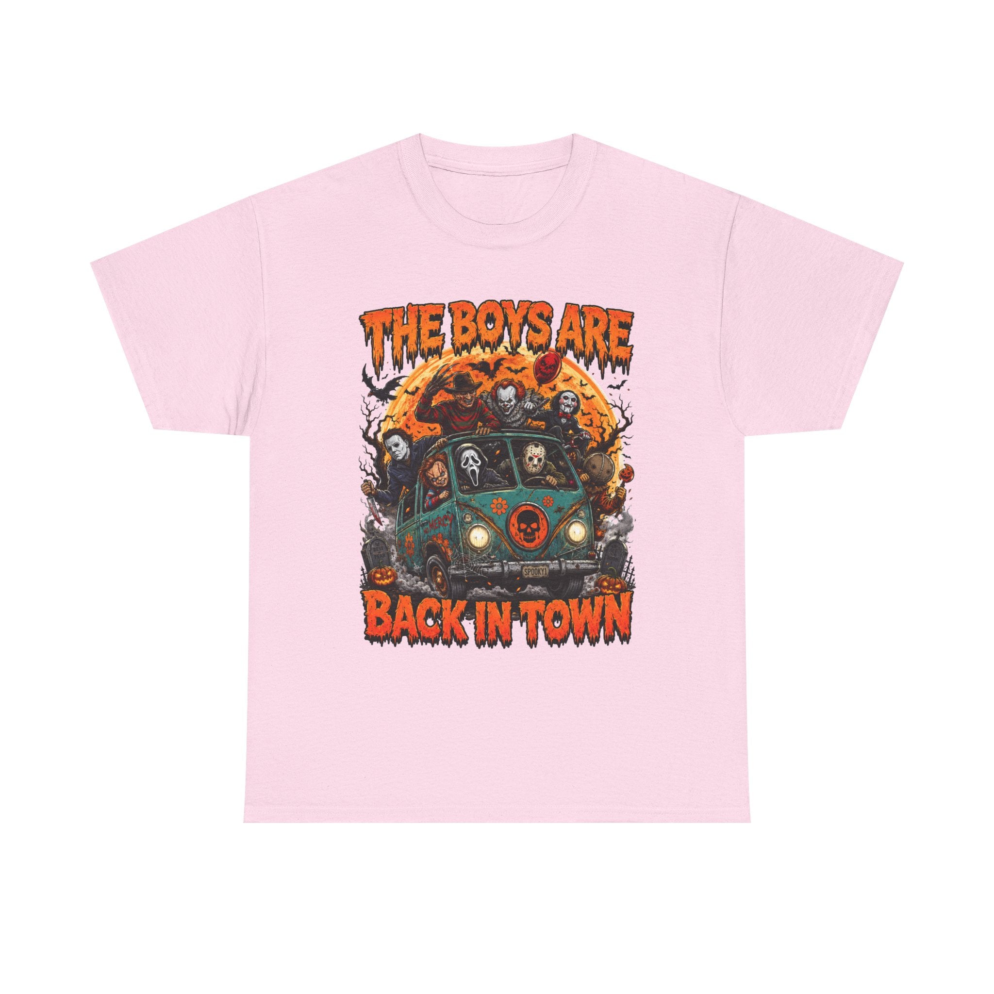 The Boys Are Back In Town Horror Van Graphic Tee