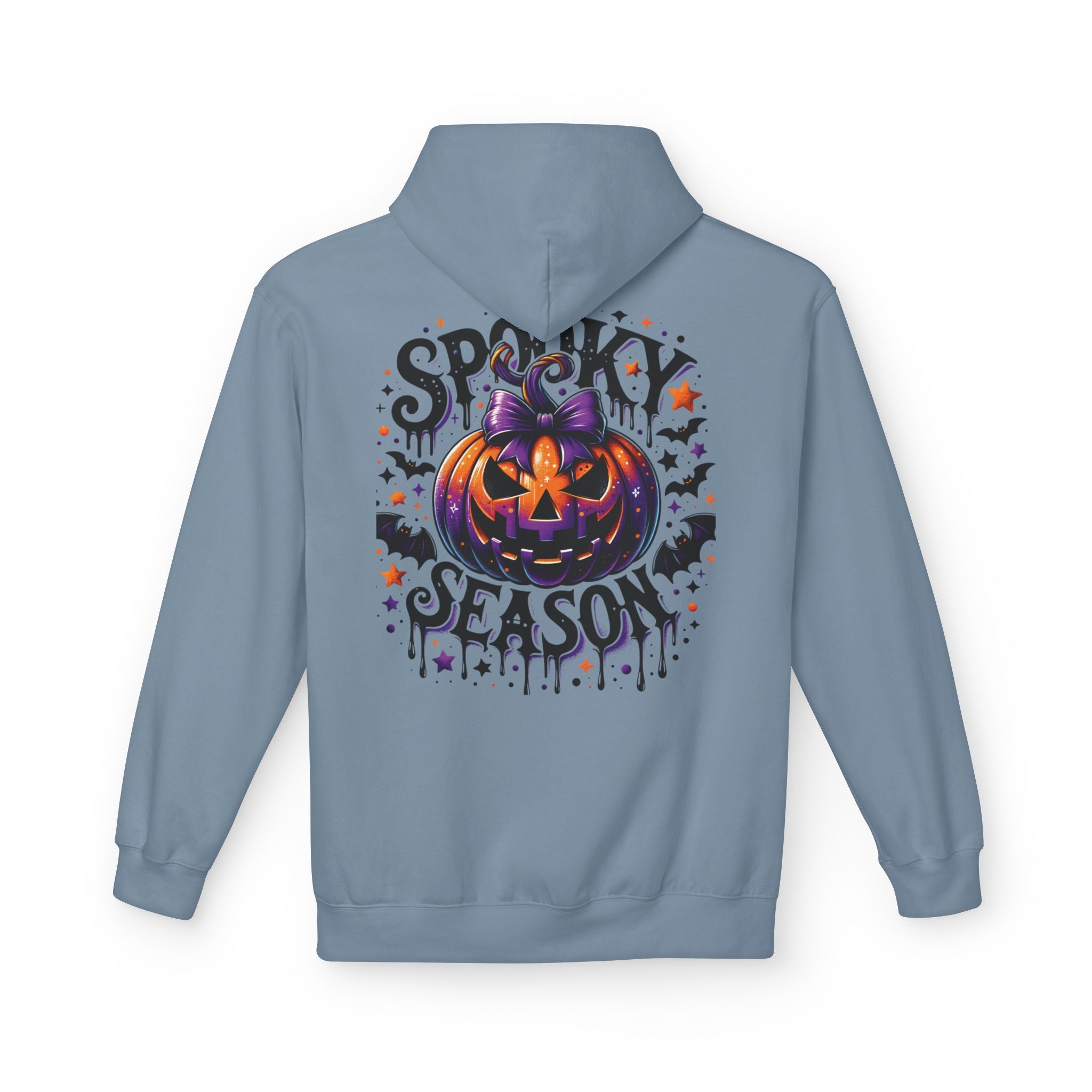 Spooky Season Hoodie — Halloween Jack-o'-Lantern Pumpkin Sweatshirt