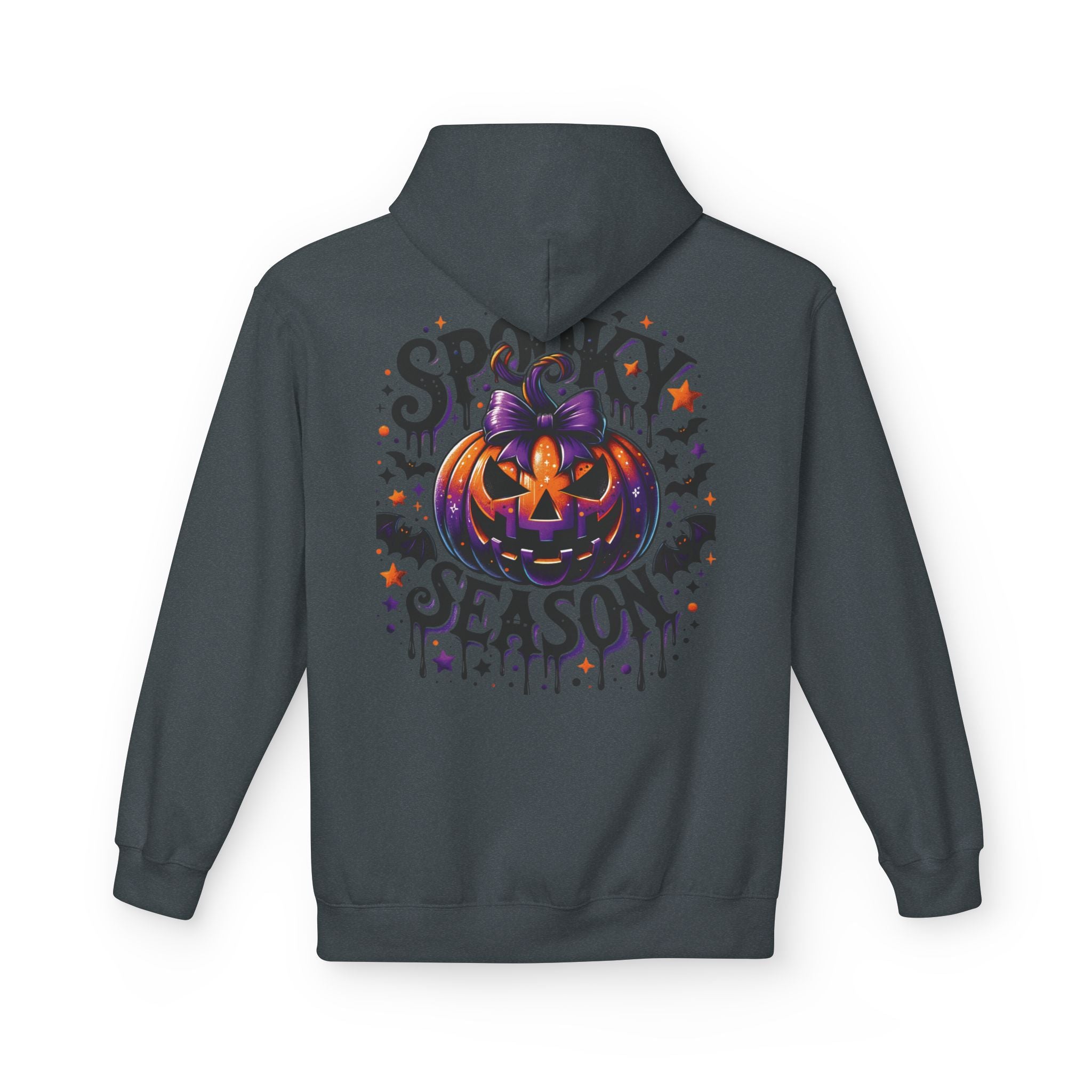 Spooky Season Hoodie — Halloween Jack-o'-Lantern Pumpkin Sweatshirt