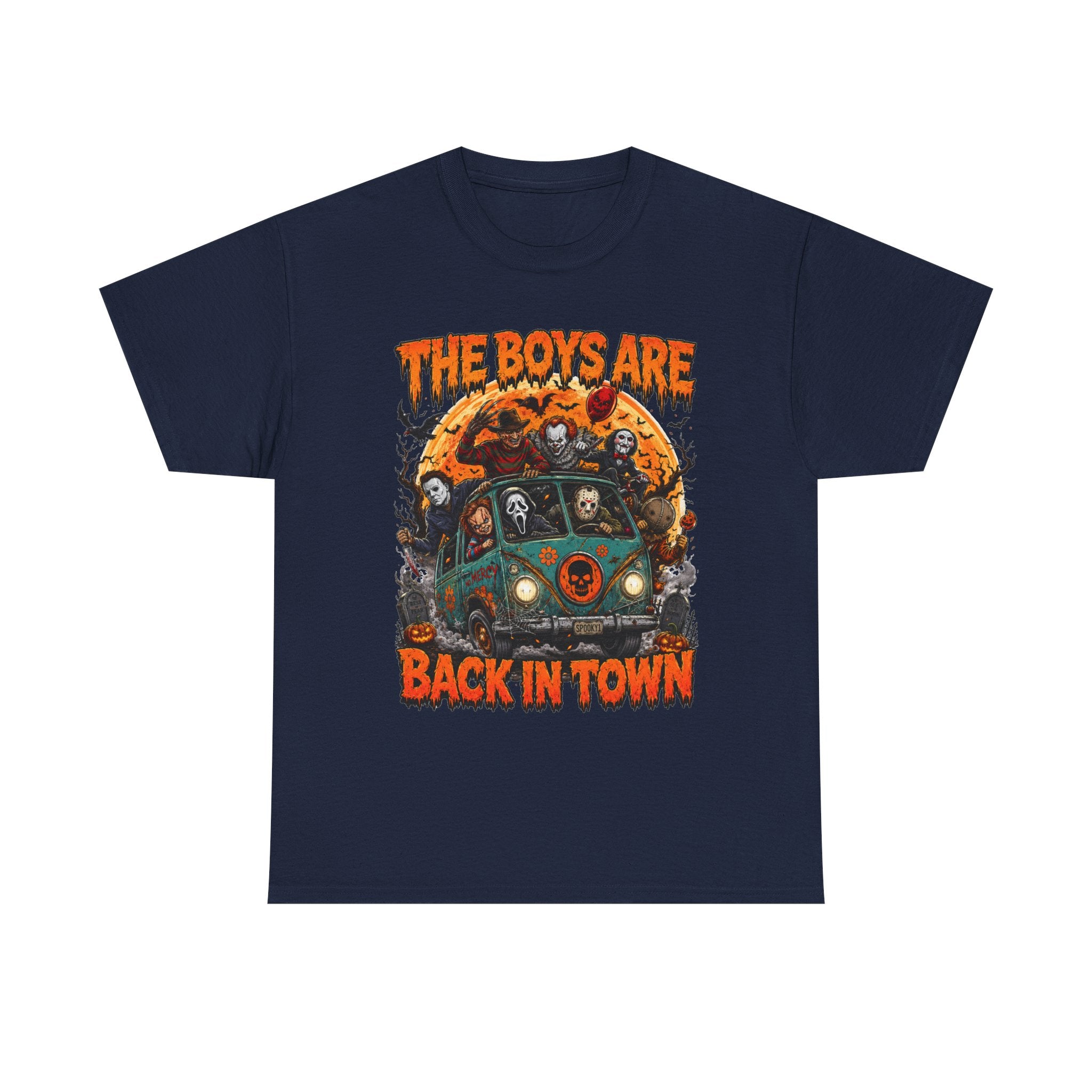 The Boys Are Back In Town Horror Van Graphic Tee
