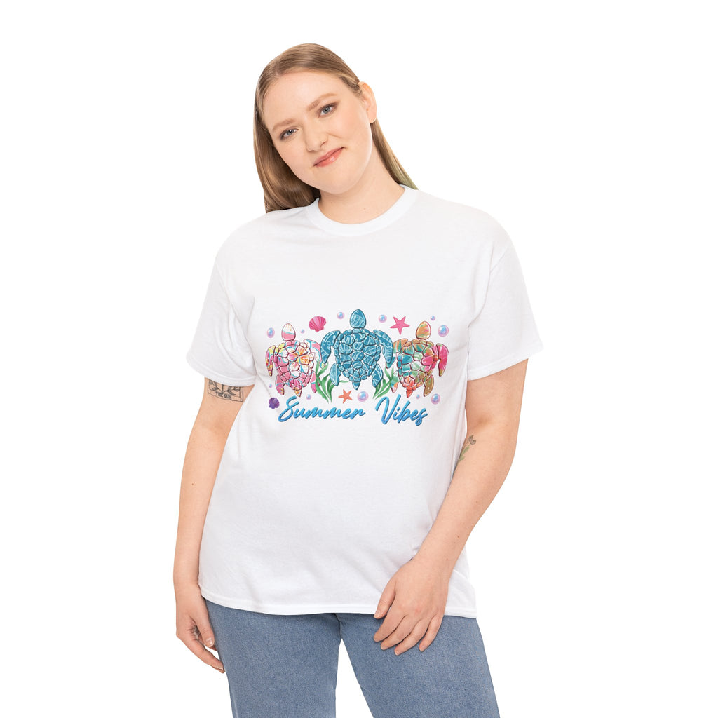 Summer Vibes Turtle T‑Shirt