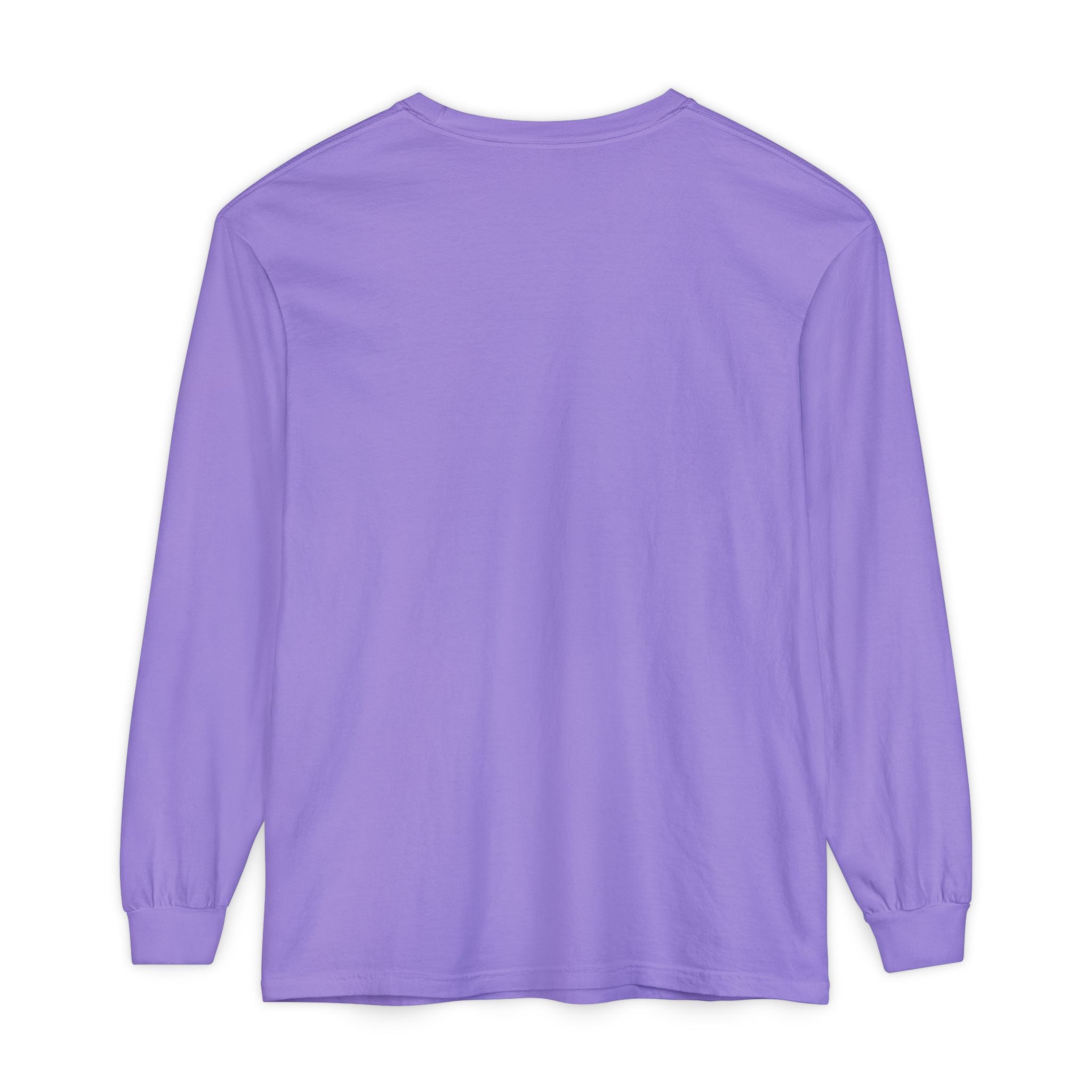 Halloween Ghost Long Sleeve Tee — Holographic Bow Ghost Graphic