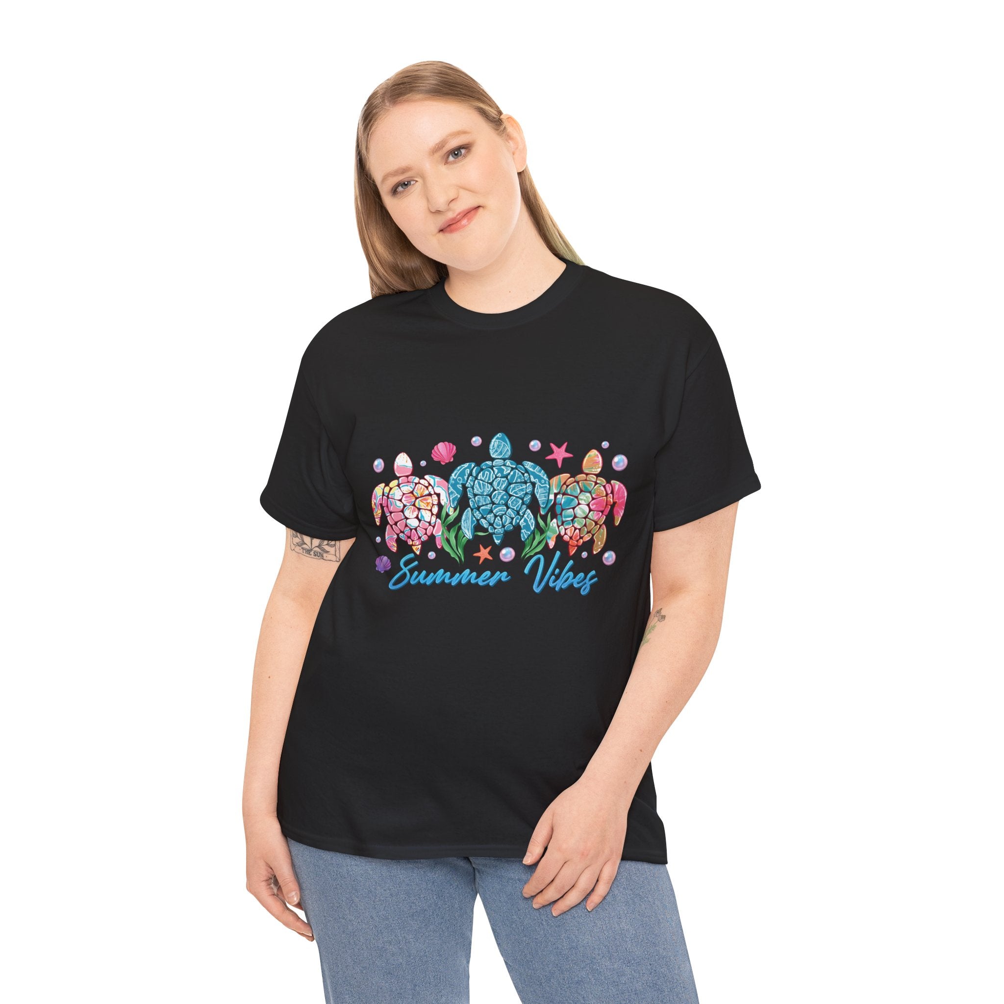Summer Vibes Turtle T‑Shirt