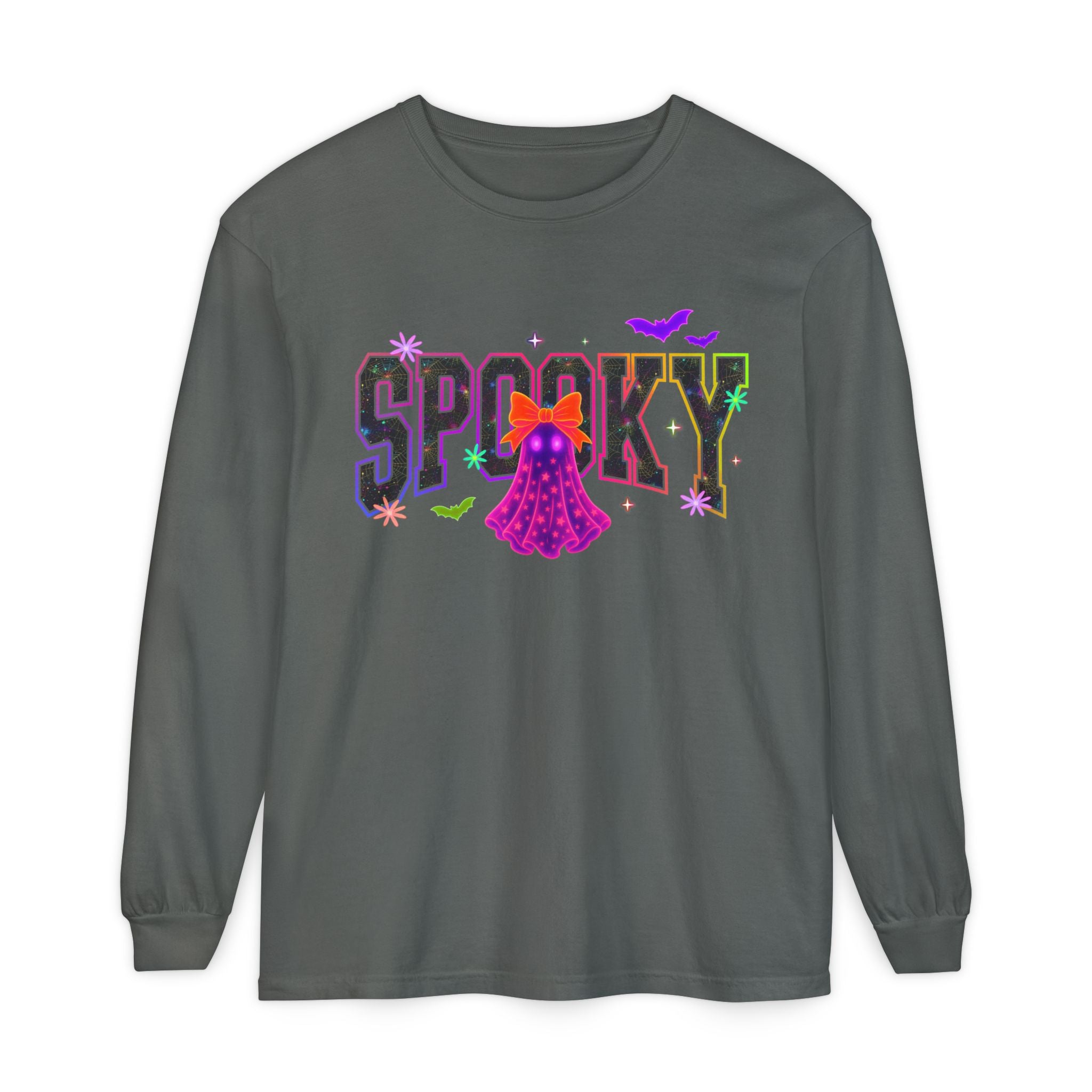 Unisex Garment-dyed Long Sleeve T-Shirt