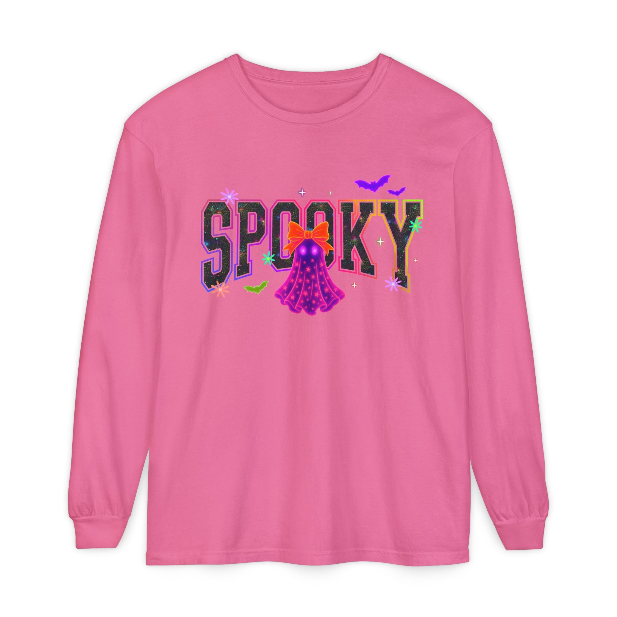 Unisex Garment-dyed Long Sleeve T-Shirt