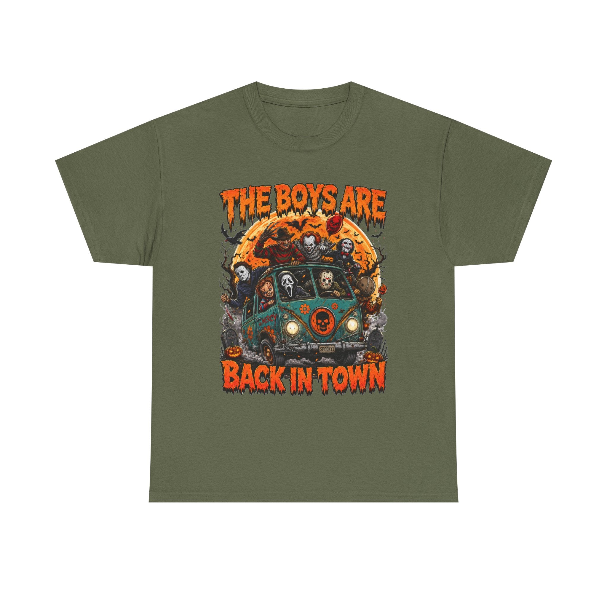 The Boys Are Back In Town Horror Van Graphic Tee