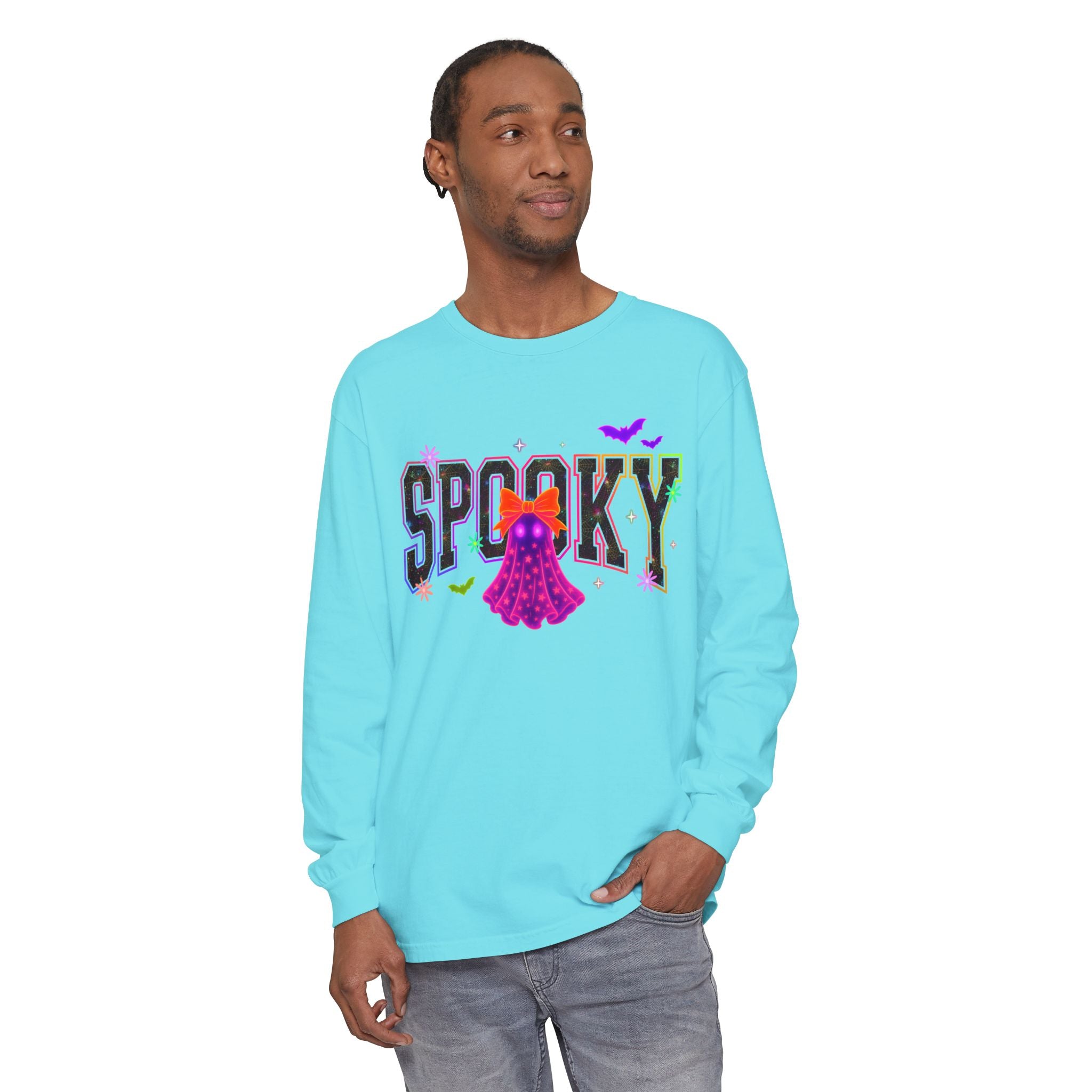 Unisex Garment-dyed Long Sleeve T-Shirt