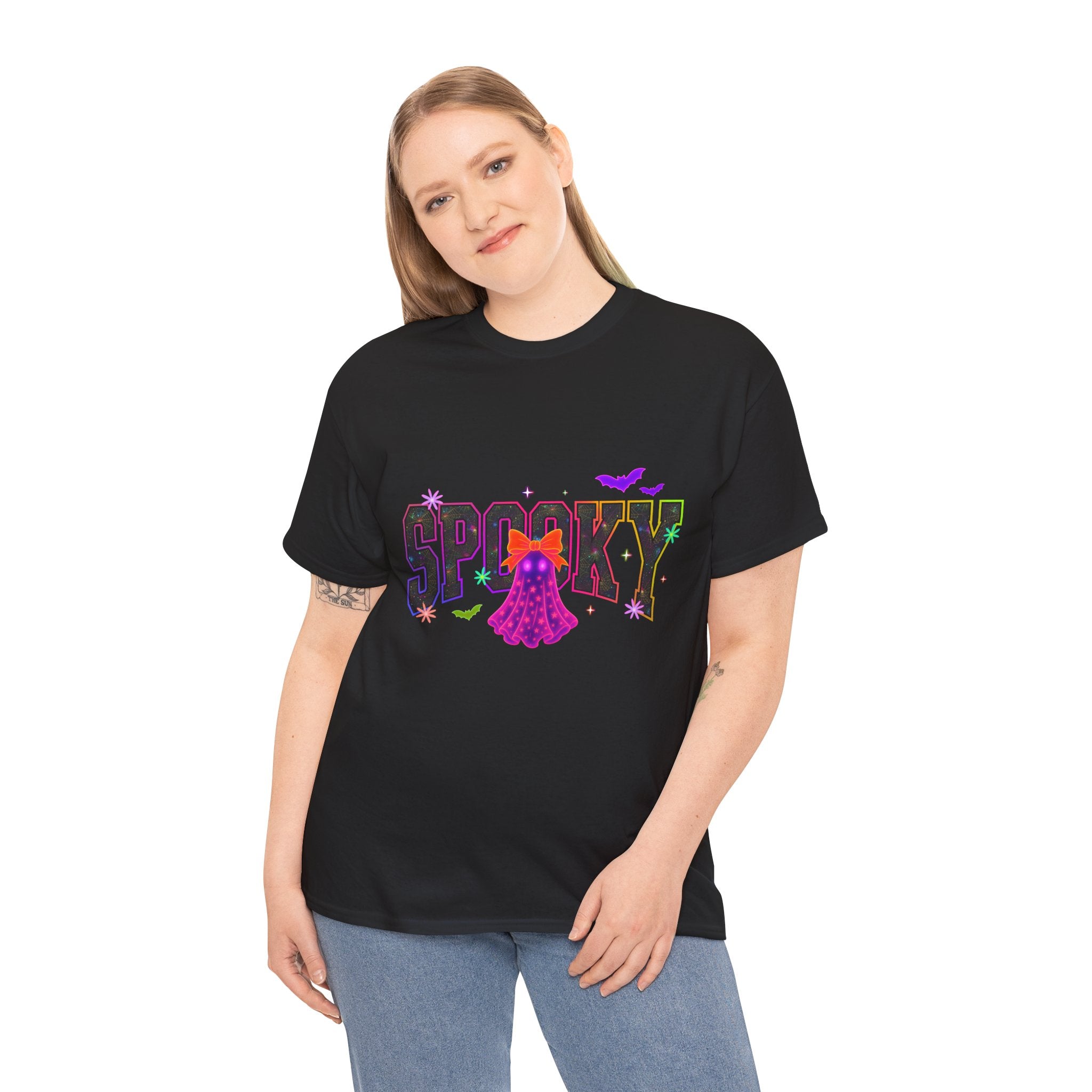 Spooky Ghost Tee — Cute Halloween Graphic T-Shirt