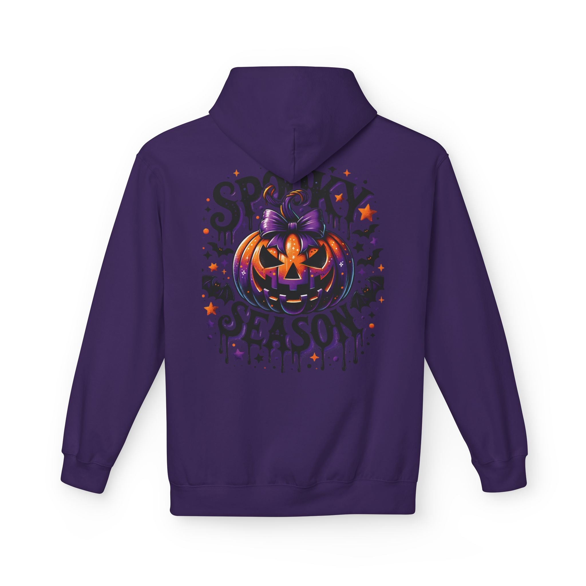 Spooky Season Hoodie — Halloween Jack-o'-Lantern Pumpkin Sweatshirt