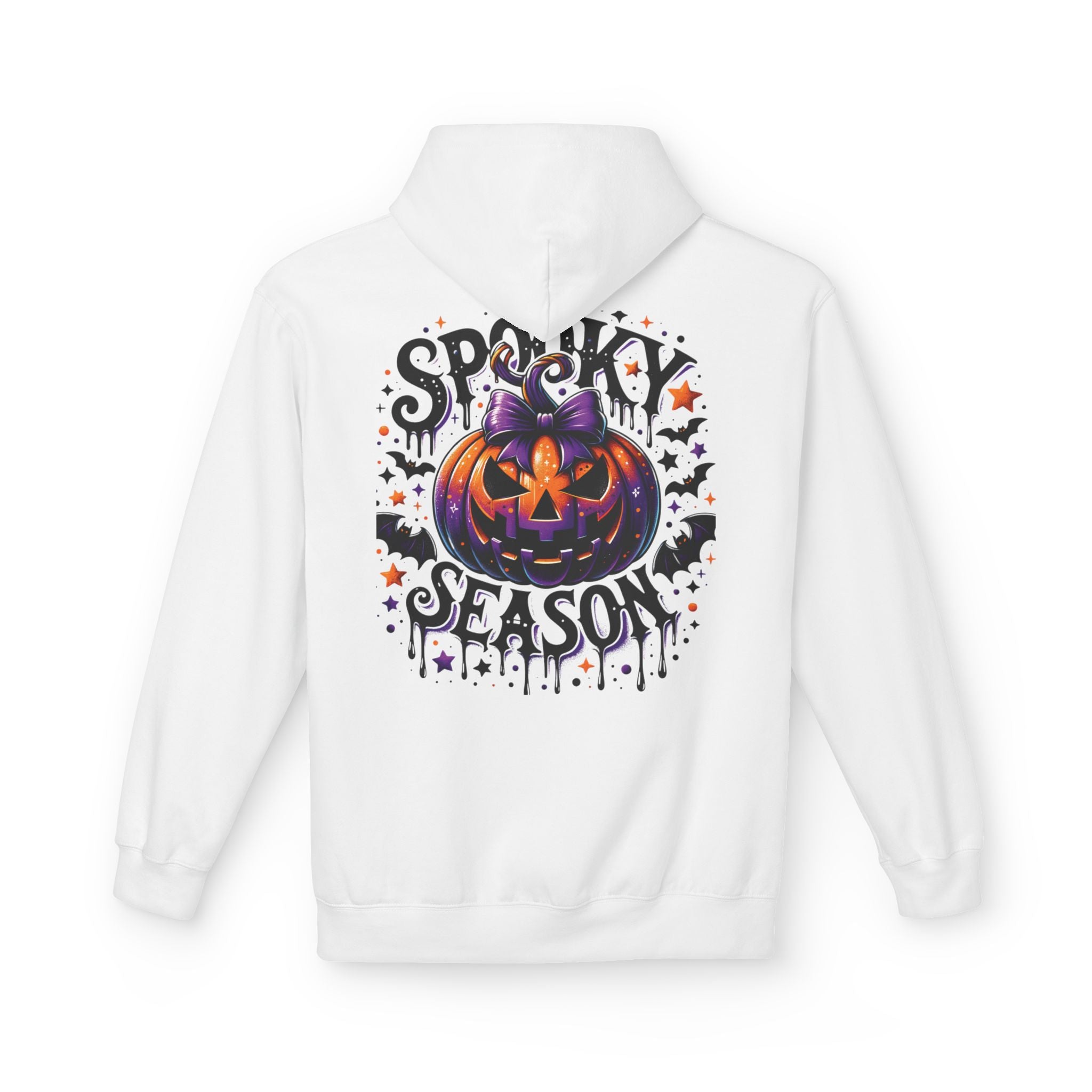 Spooky Season Hoodie — Halloween Jack-o'-Lantern Pumpkin Sweatshirt