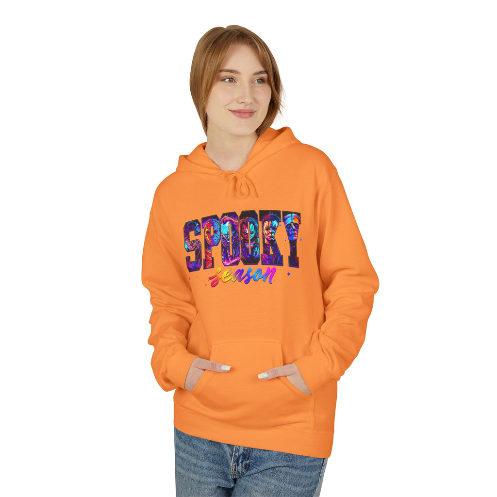 Spooky Season Hoodie — Colorful Halloween Graphic Pullover