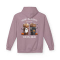 Halloween Coffee Hoodie - "Freshly Brew'd Coffee" Scream & Sugar Graphic