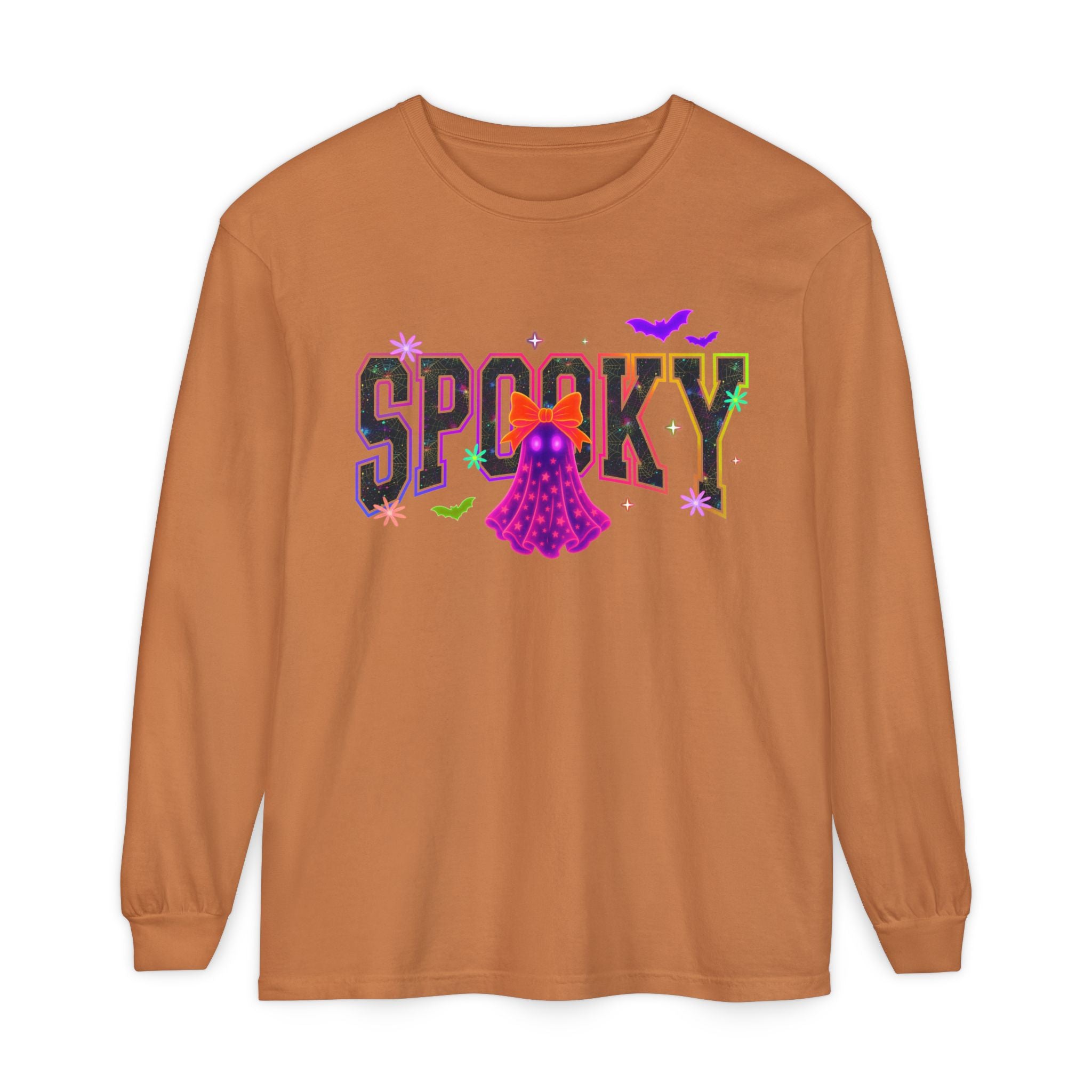 Unisex Garment-dyed Long Sleeve T-Shirt