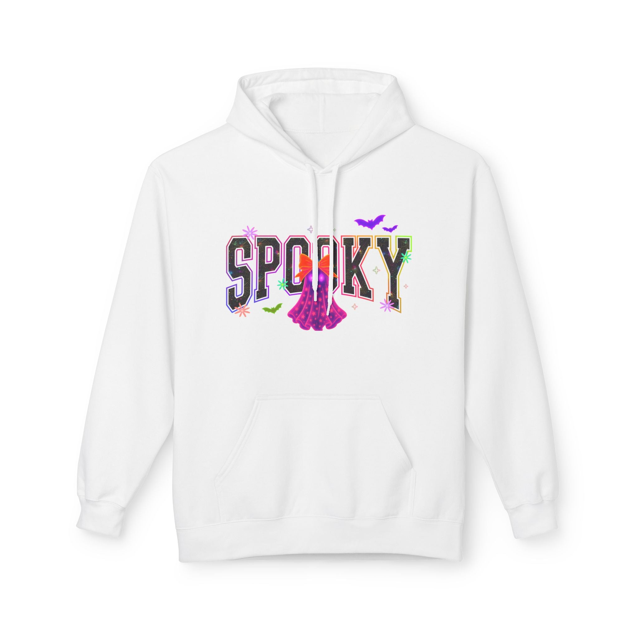 Spooky Ghost Halloween Hoodie — "Spooky" Graphic Pullover