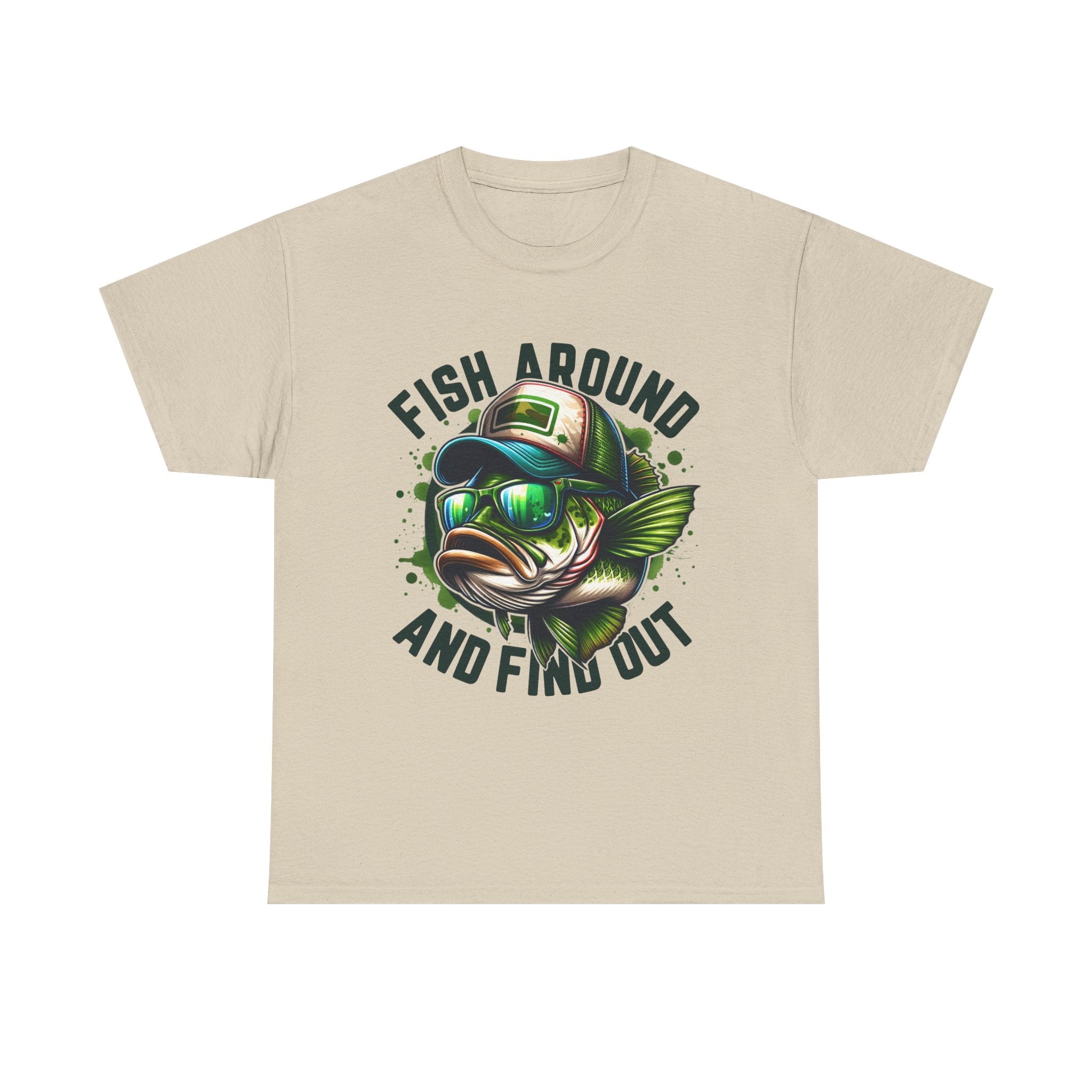 Fishing T-Shirt – "Fish Around and Find Out" Graphic Tee