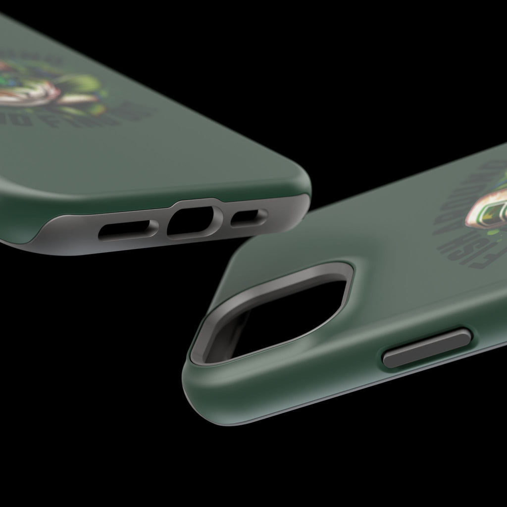 Fishing Phone Case — "Fish Around and Find Out" Magnetic Impact-Resistant Cover