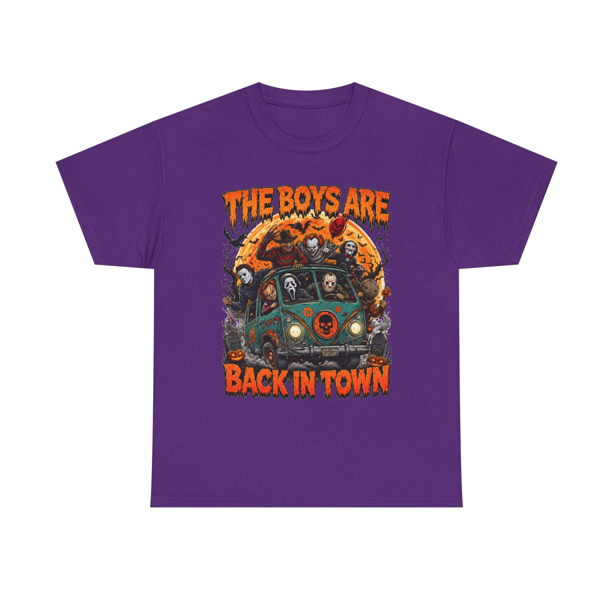 The Boys Are Back In Town Horror Van Graphic Tee