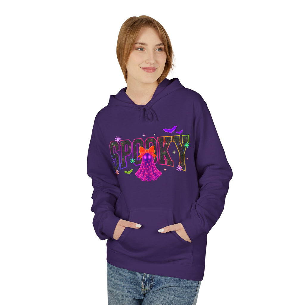 Spooky Ghost Halloween Hoodie — "Spooky" Graphic Pullover