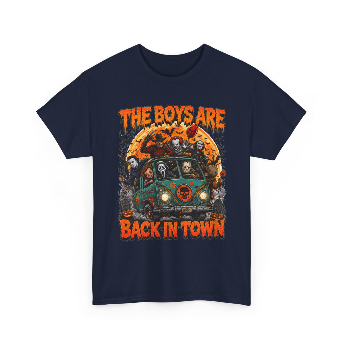 The Boys Are Back In Town Horror Van Graphic Tee