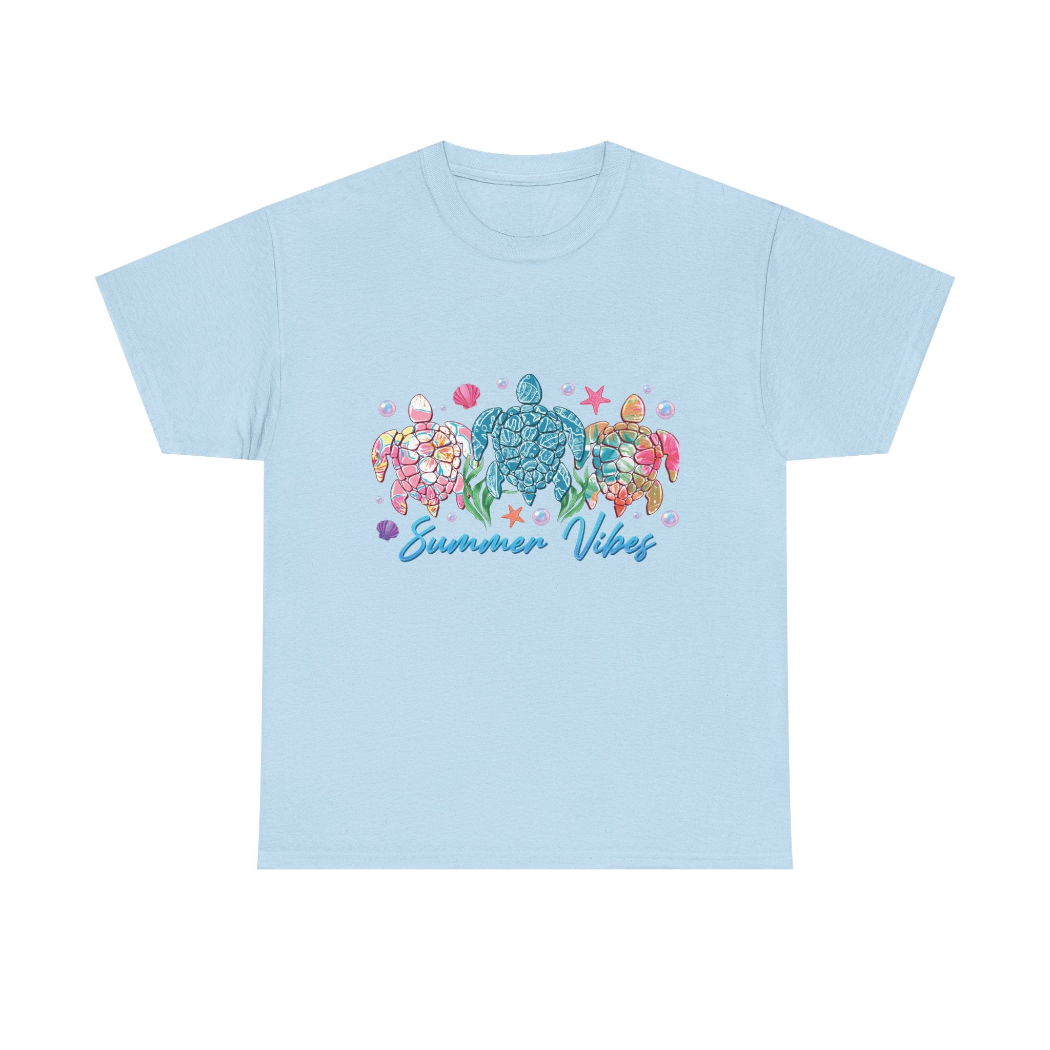 Summer Vibes Turtle T‑Shirt