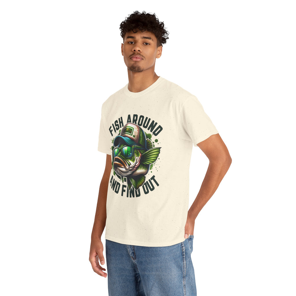 Fishing T-Shirt – "Fish Around and Find Out" Graphic Tee
