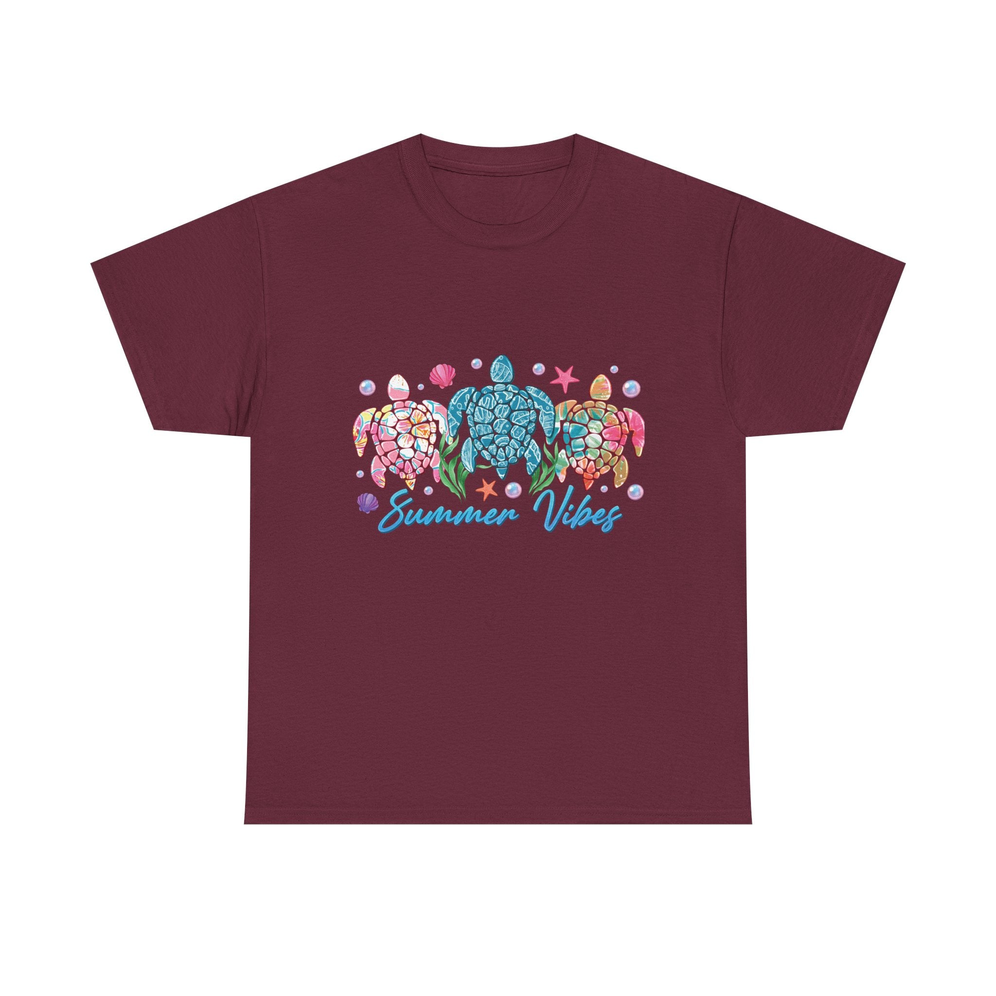 Summer Vibes Turtle T‑Shirt