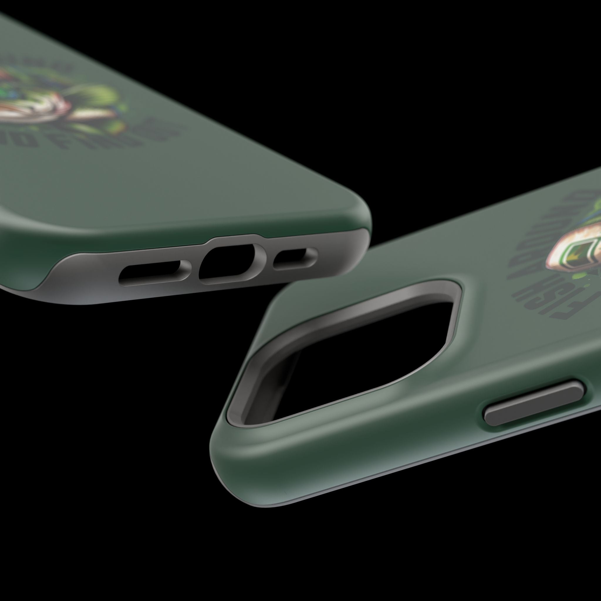 Fishing Phone Case — "Fish Around and Find Out" Magnetic Impact-Resistant Cover