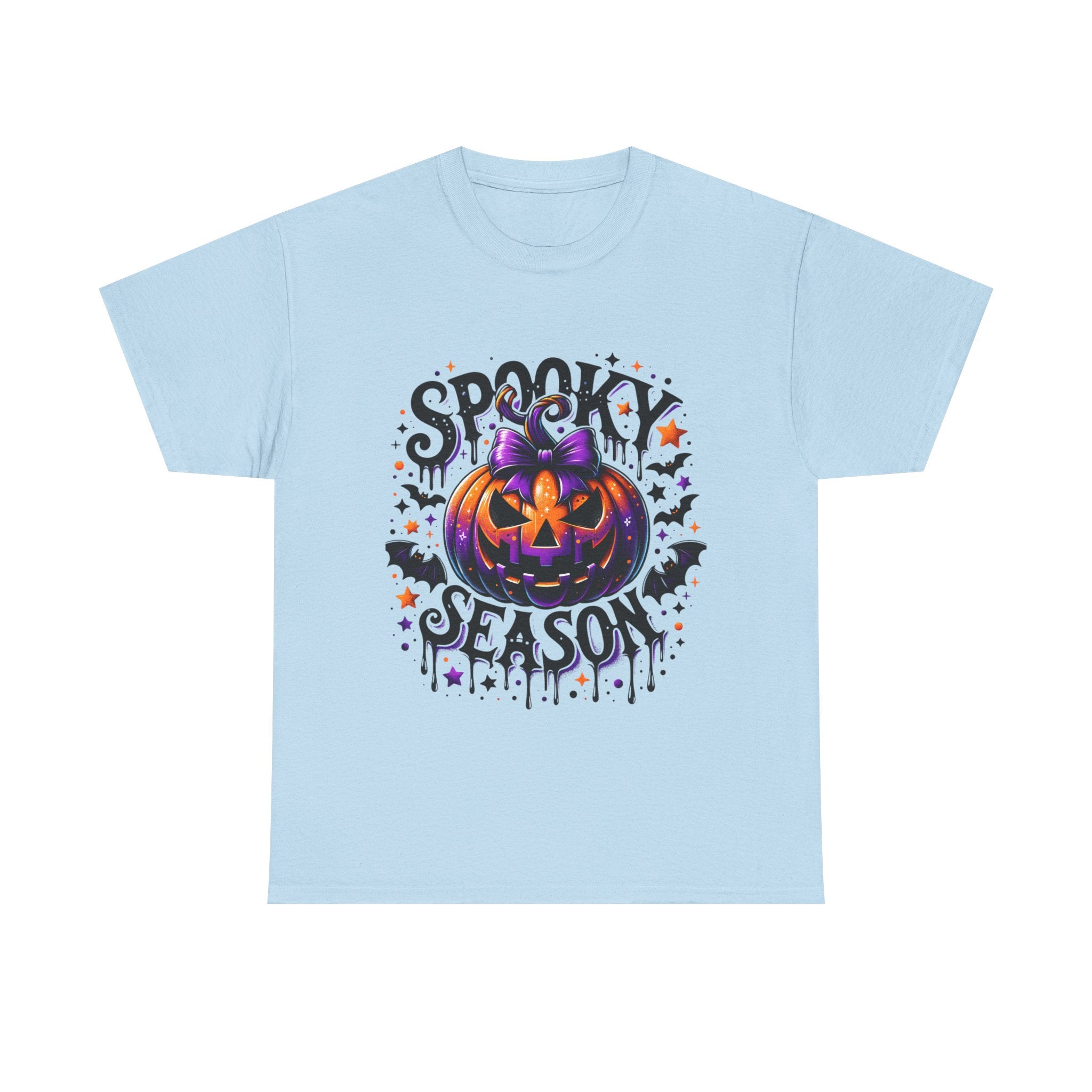 Halloween 'Spooky Season' Pumpkin Tee — Cute Jack-o'-Lantern Halloween T-Shirt