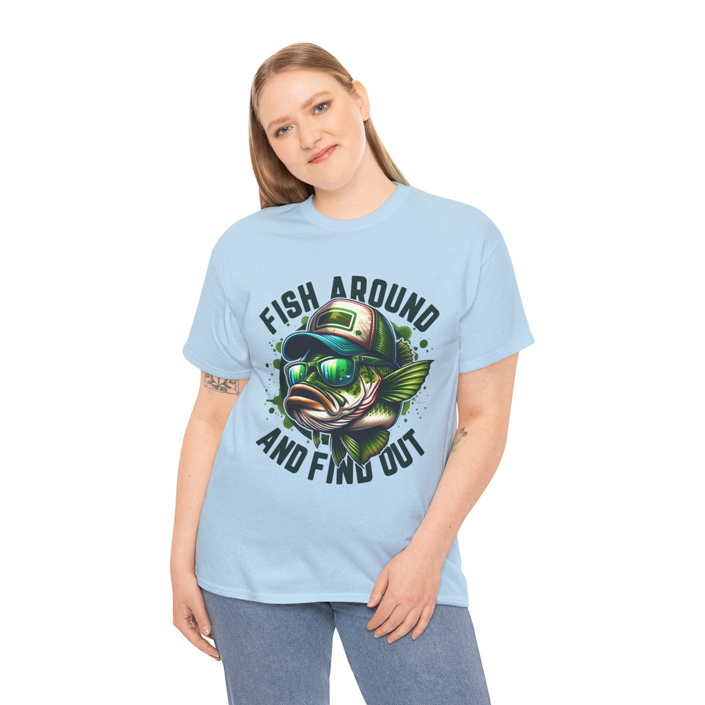 Fishing T-Shirt – "Fish Around and Find Out" Graphic Tee