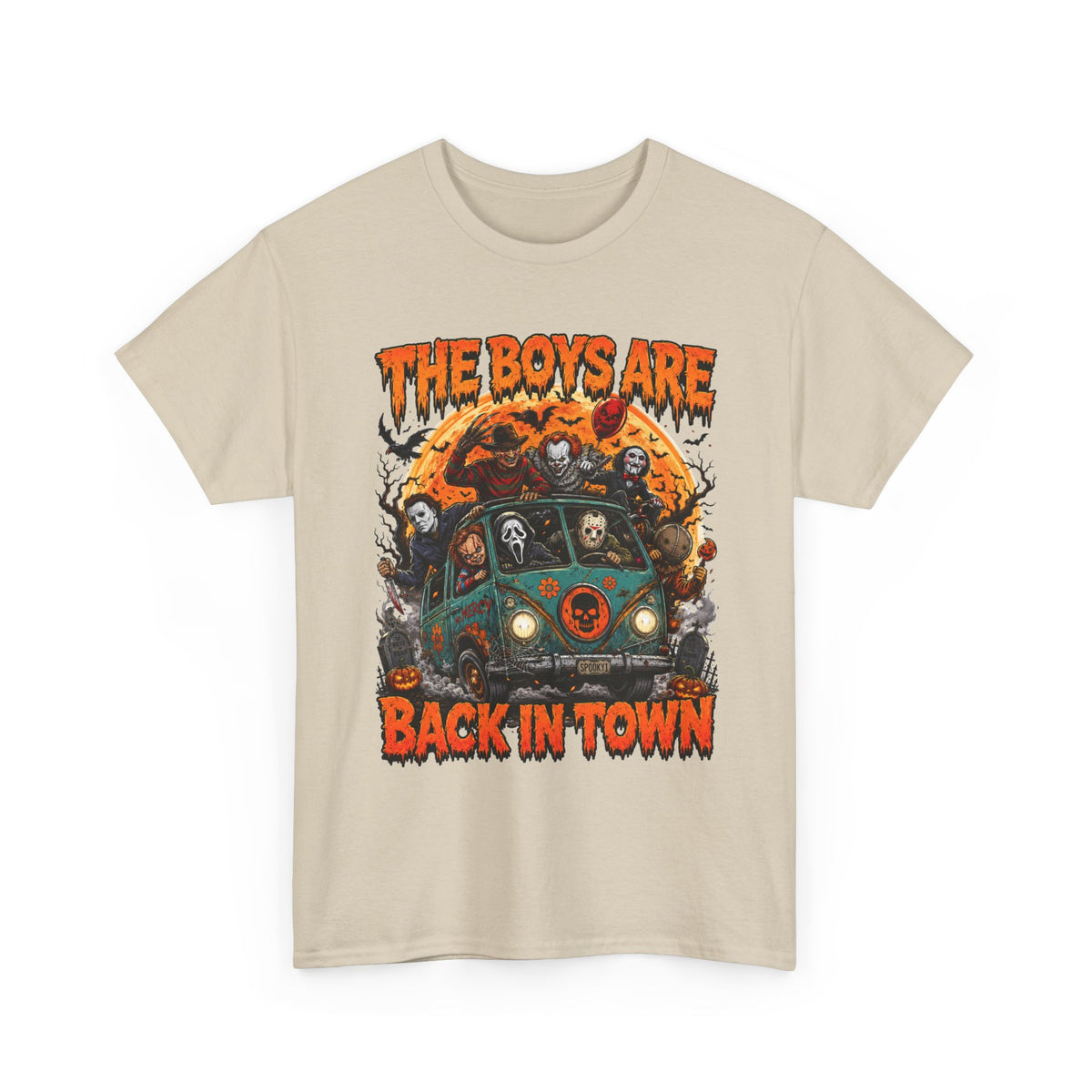 The Boys Are Back In Town Horror Van Graphic Tee