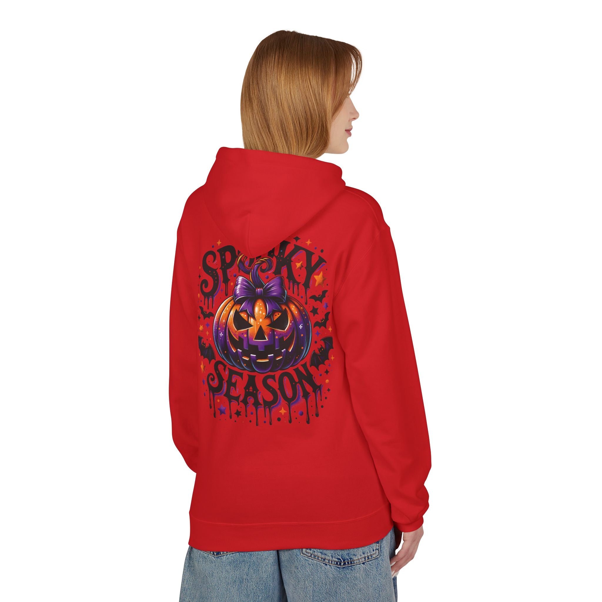 Spooky Season Hoodie — Halloween Jack-o'-Lantern Pumpkin Sweatshirt