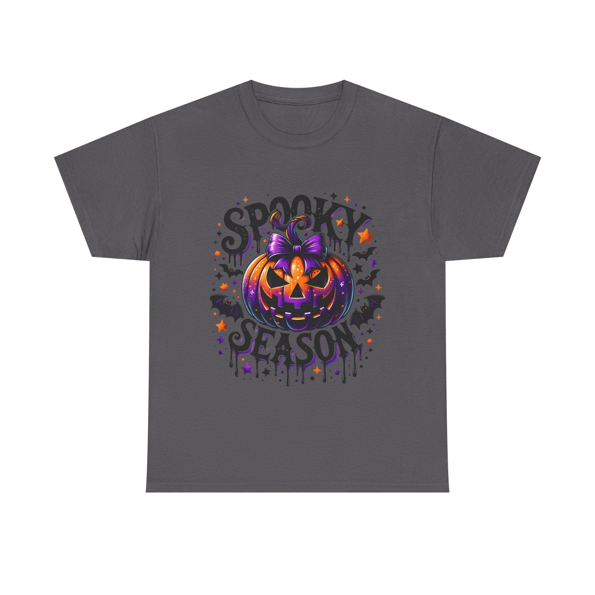 Halloween 'Spooky Season' Pumpkin Tee — Cute Jack-o'-Lantern Halloween T-Shirt