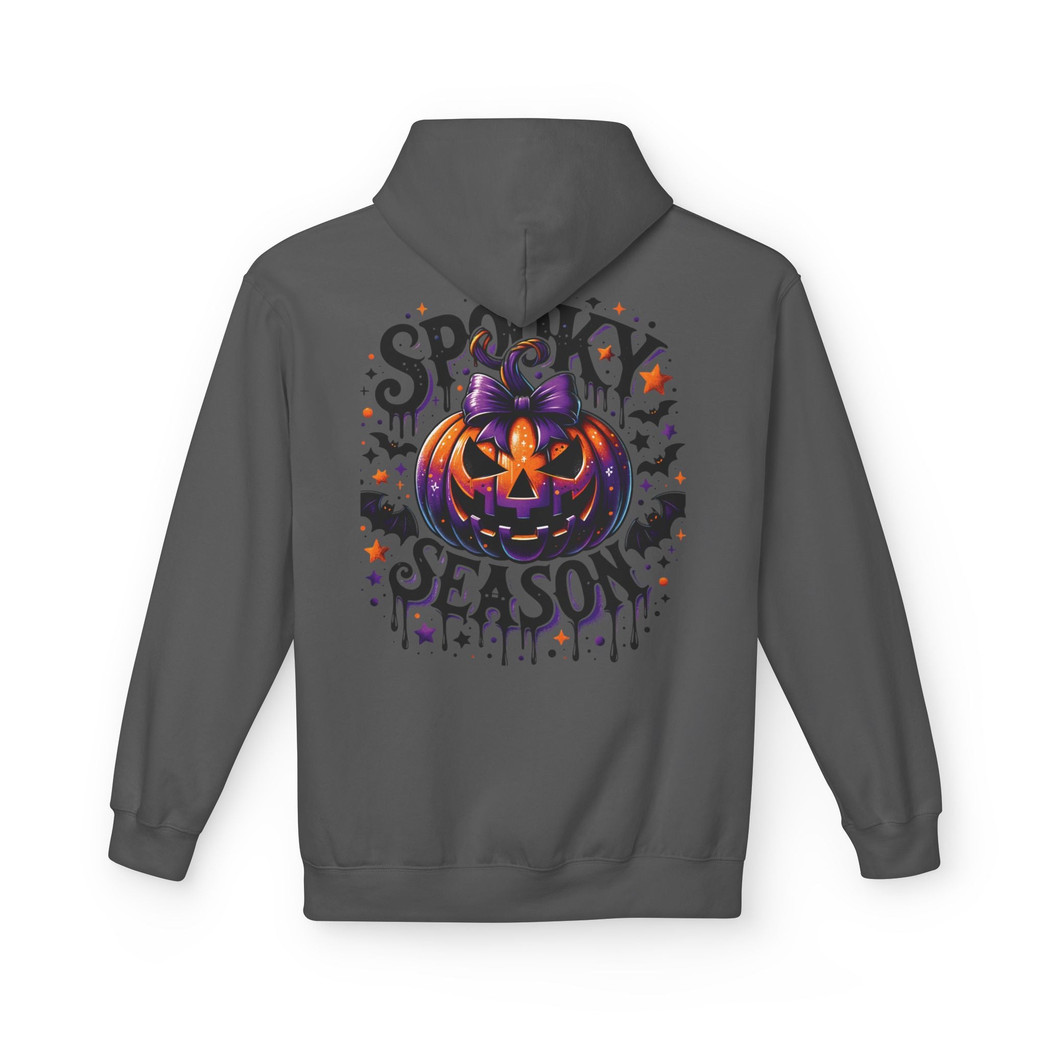 Spooky Season Hoodie — Halloween Jack-o'-Lantern Pumpkin Sweatshirt