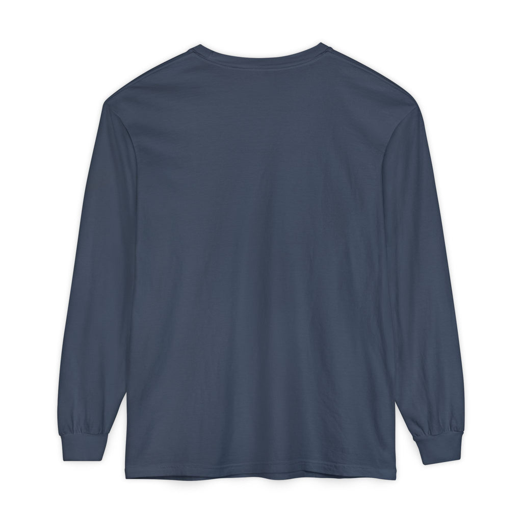 Halloween Ghost Long Sleeve Tee — Holographic Bow Ghost Graphic