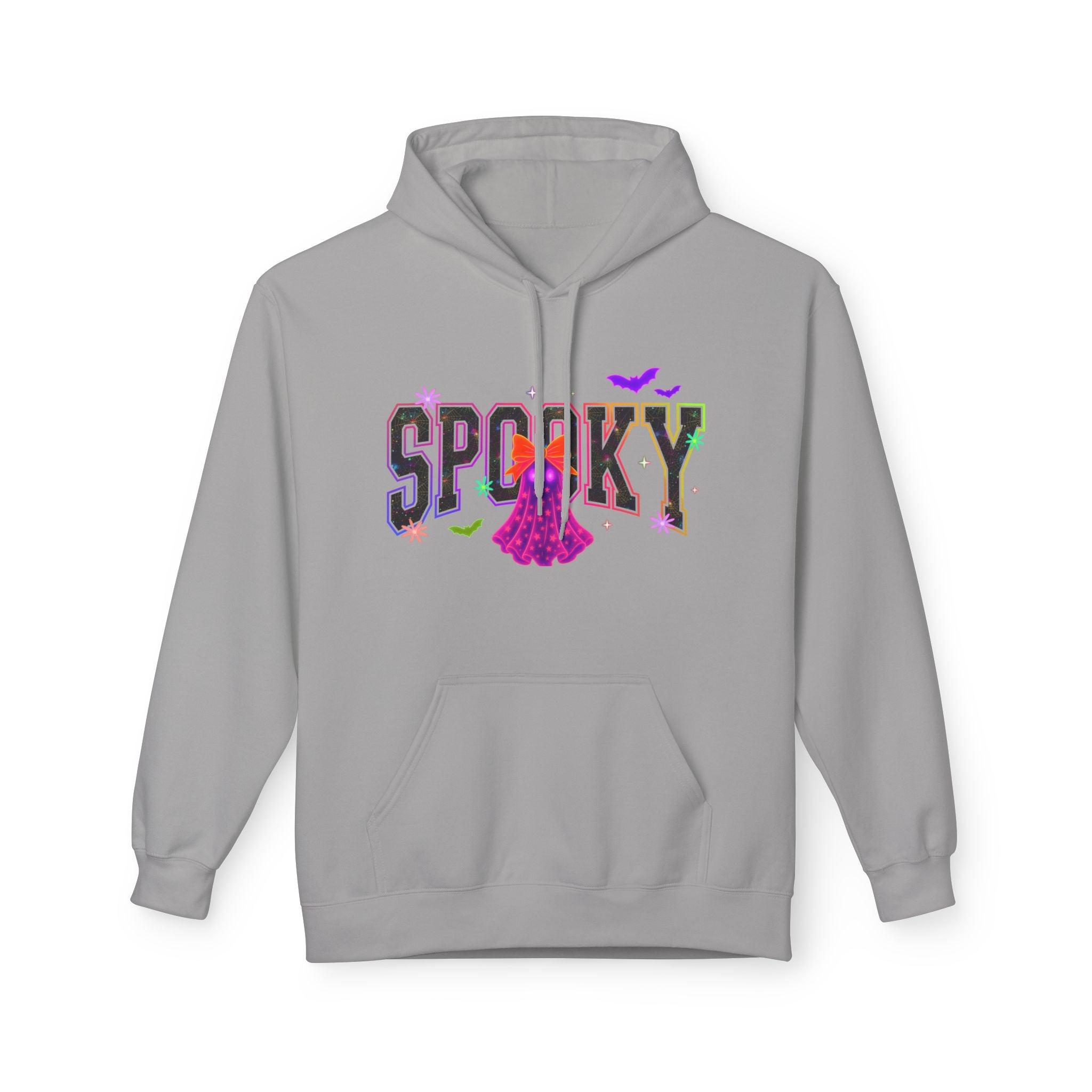 Spooky Ghost Halloween Hoodie — "Spooky" Graphic Pullover
