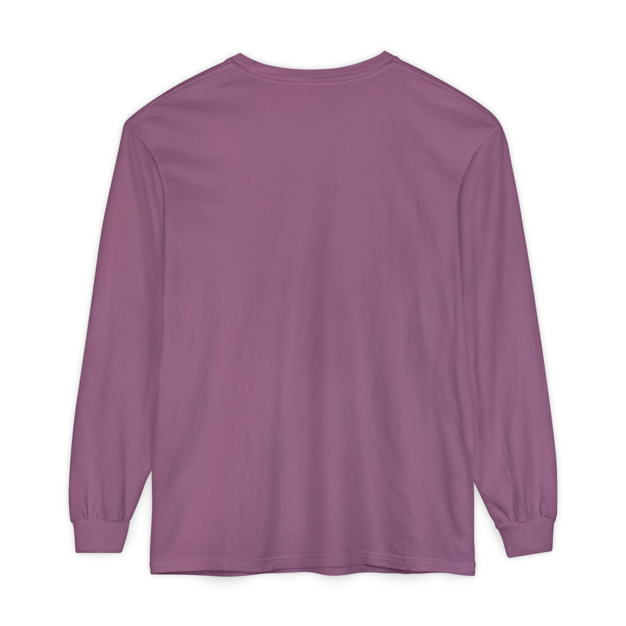 Halloween Ghost Long Sleeve Tee — Holographic Bow Ghost Graphic