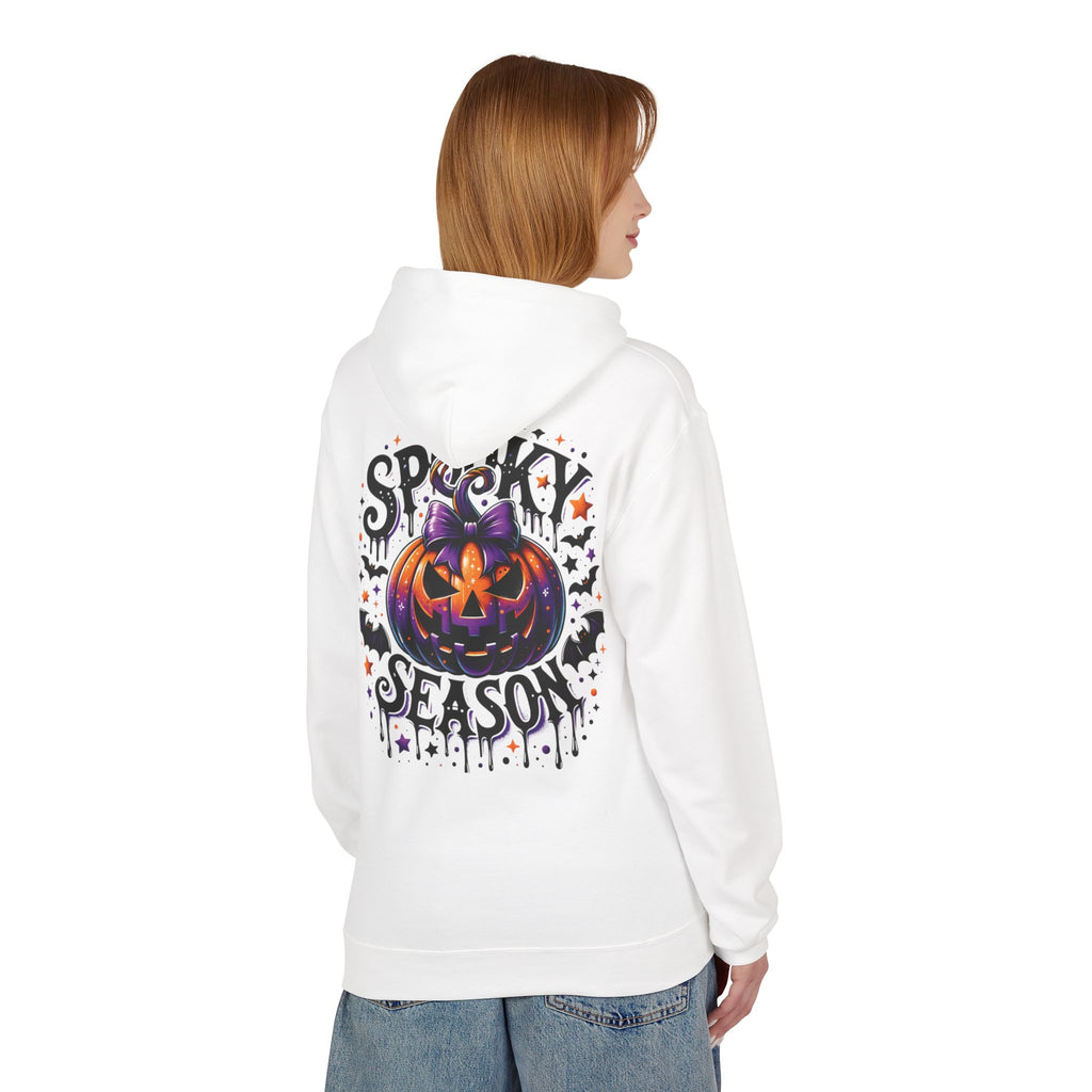 Spooky Season Hoodie — Halloween Jack-o'-Lantern Pumpkin Sweatshirt