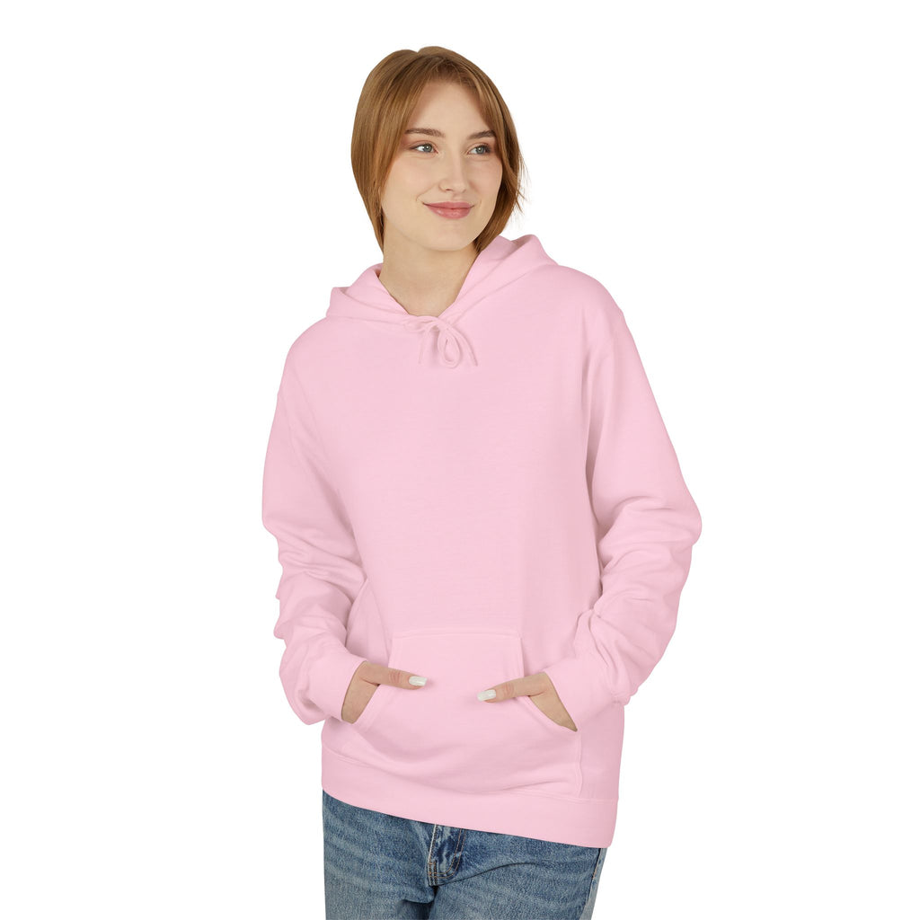 Cute Halloween Ghost Hoodie — Glitter Ghost Holding Pumpkin & Coffee Graphic
