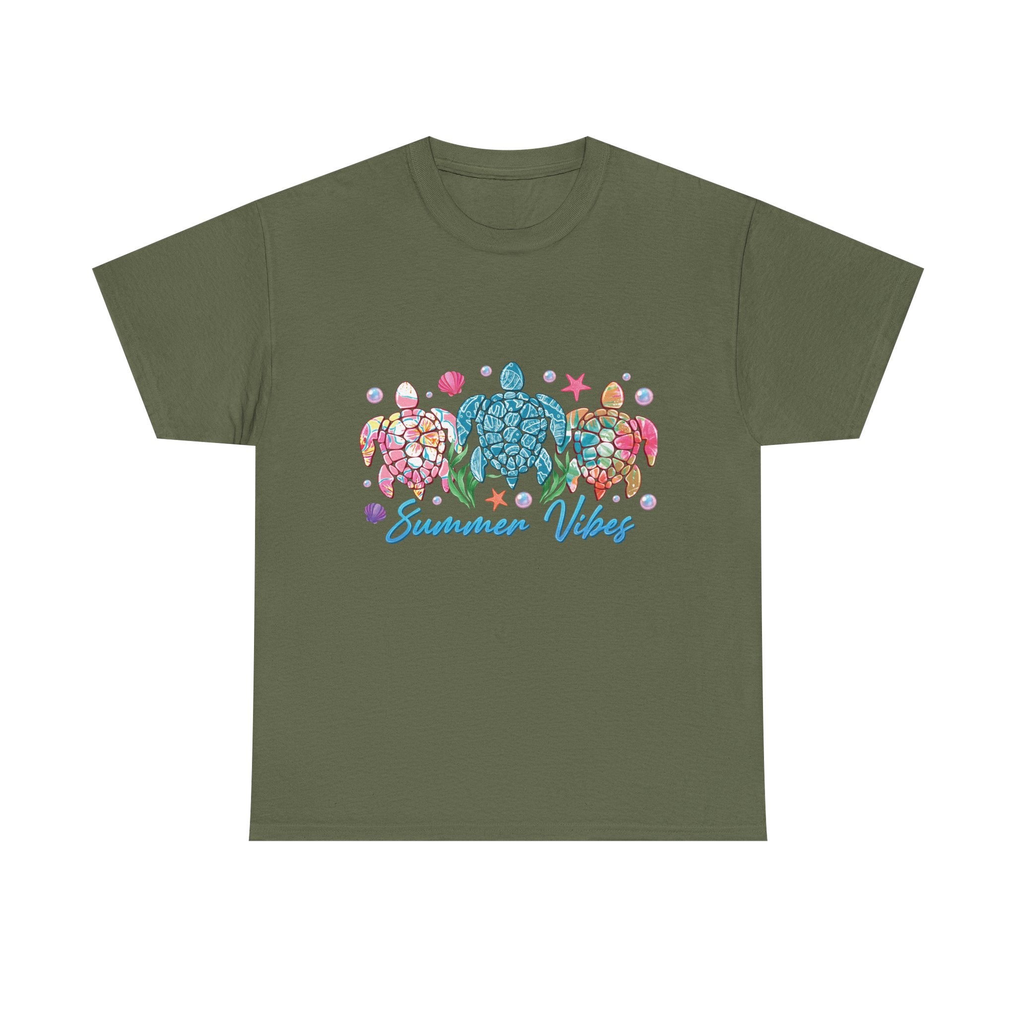 Summer Vibes Turtle T‑Shirt
