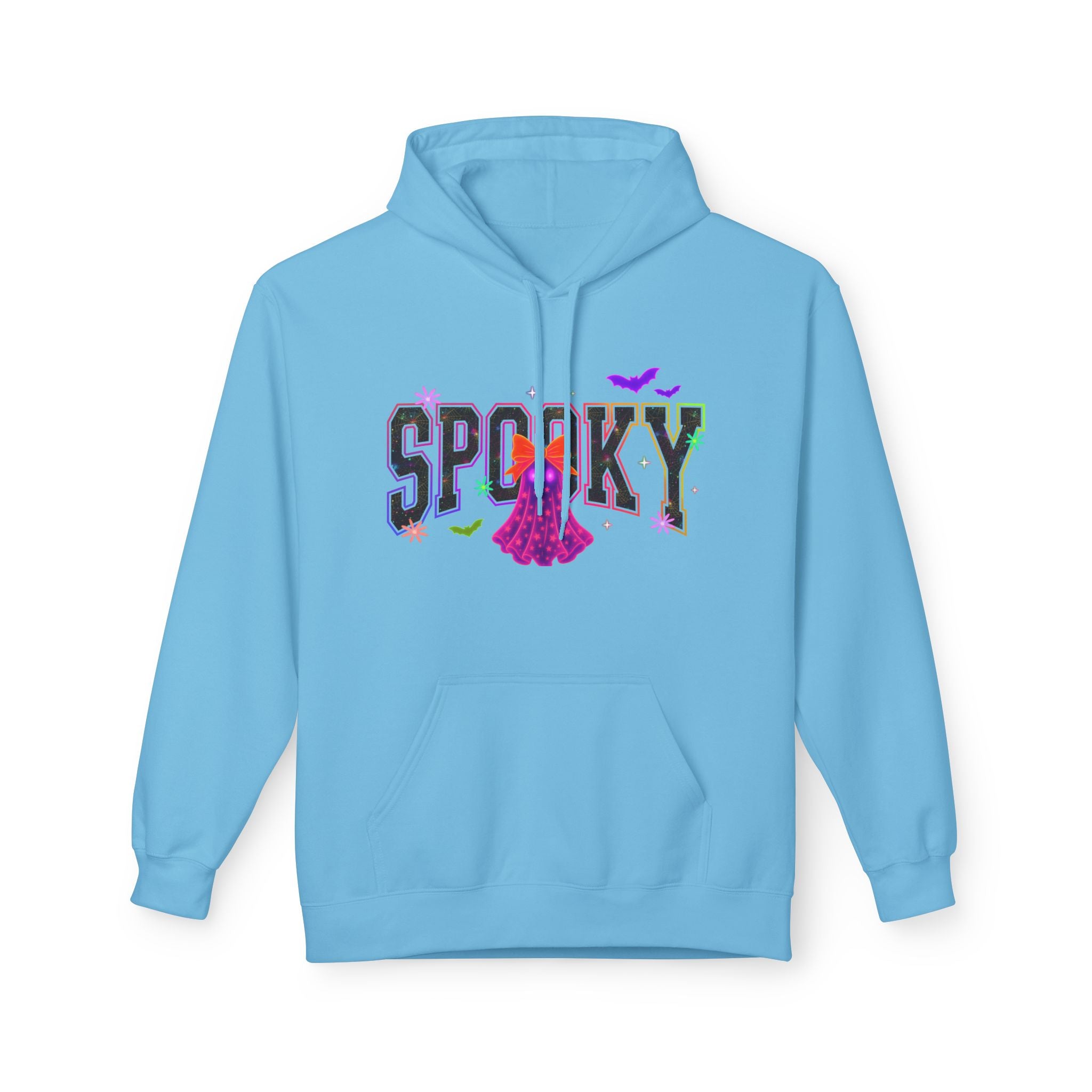 Spooky Ghost Halloween Hoodie — "Spooky" Graphic Pullover