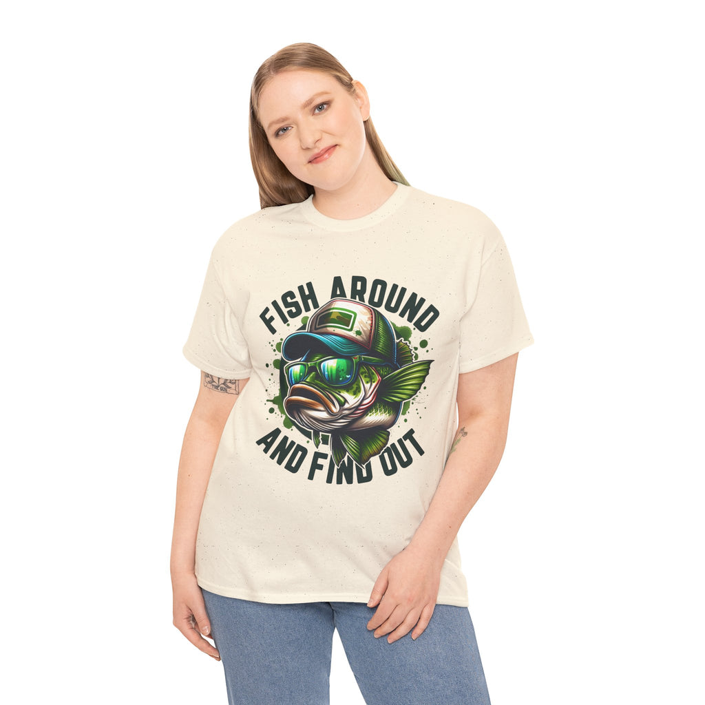 Fishing T-Shirt – "Fish Around and Find Out" Graphic Tee