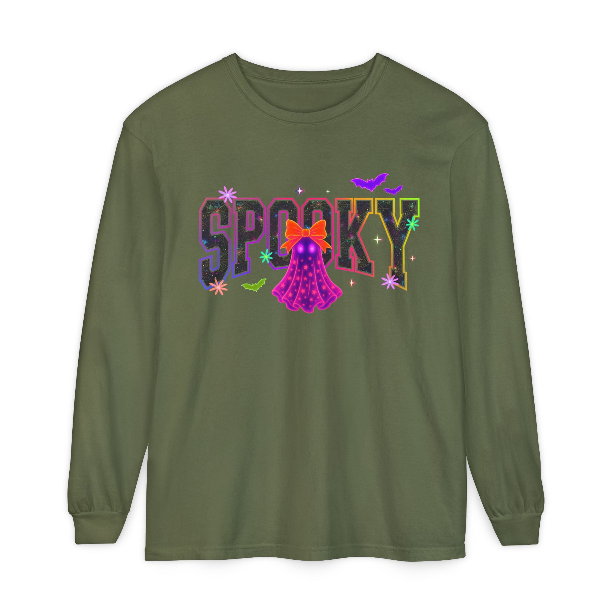 Unisex Garment-dyed Long Sleeve T-Shirt
