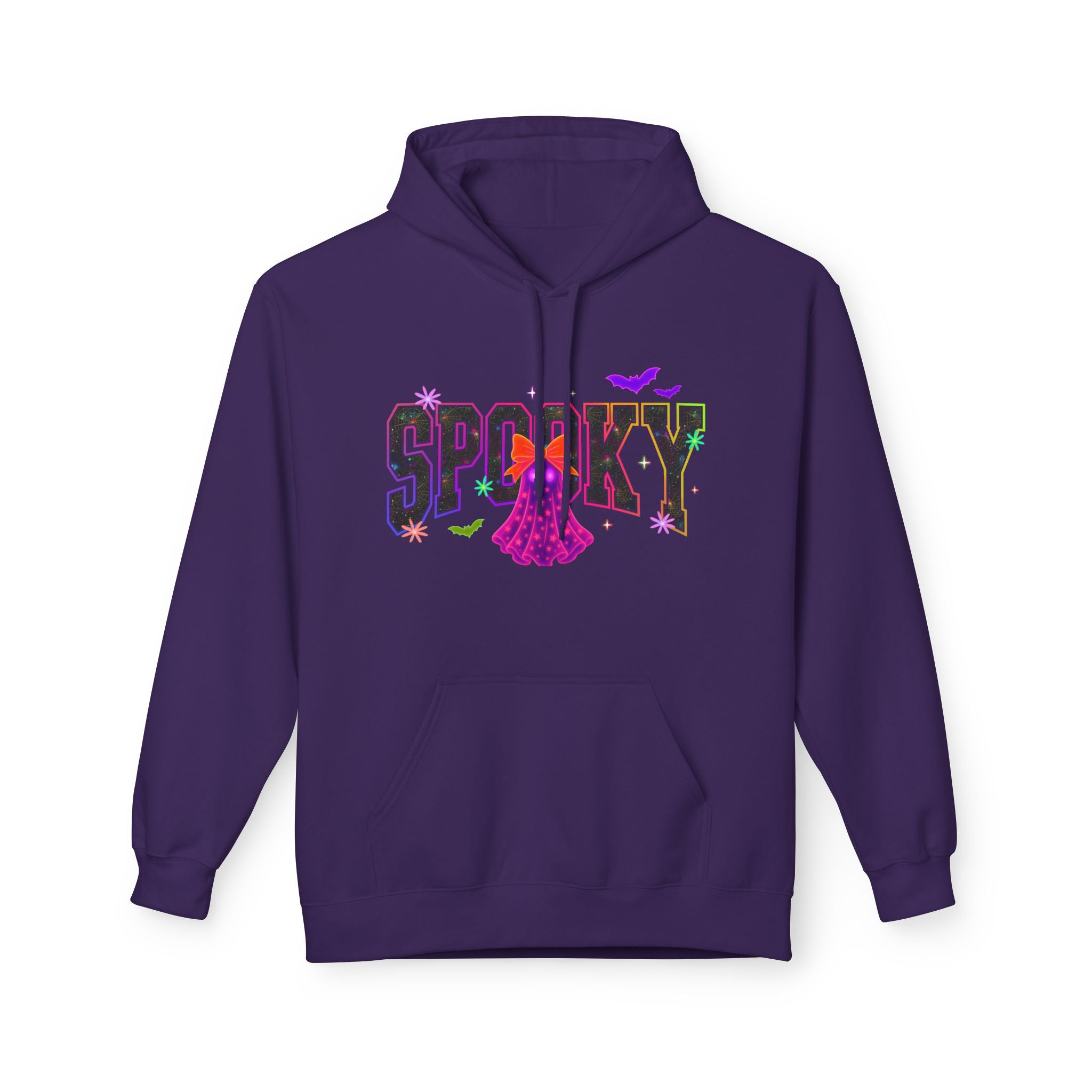 Spooky Ghost Halloween Hoodie — "Spooky" Graphic Pullover