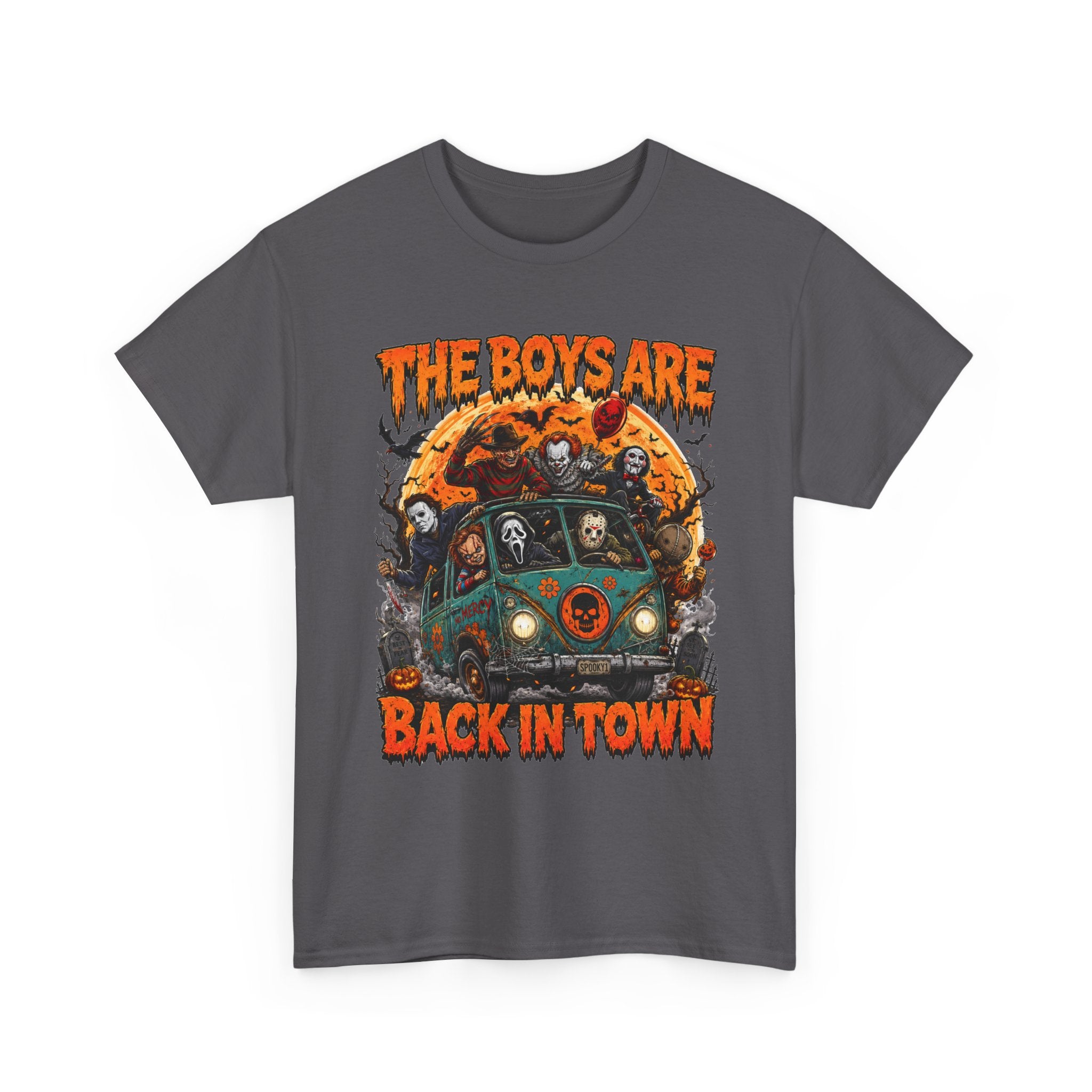 The Boys Are Back In Town Horror Van Graphic Tee